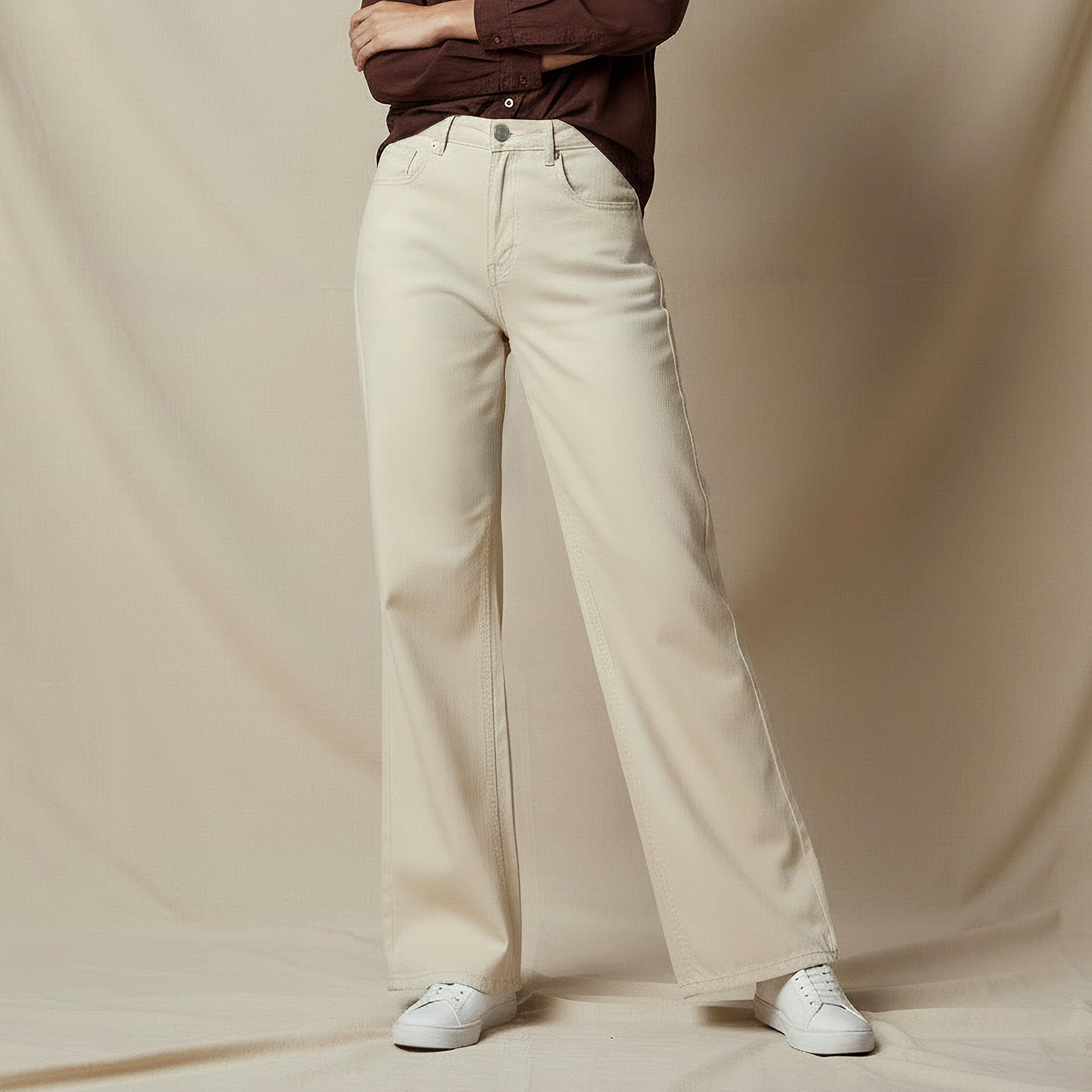 بنطلون جينز بساق واسعة وجيوب-women-clothing-bottoms-jeans-image-5