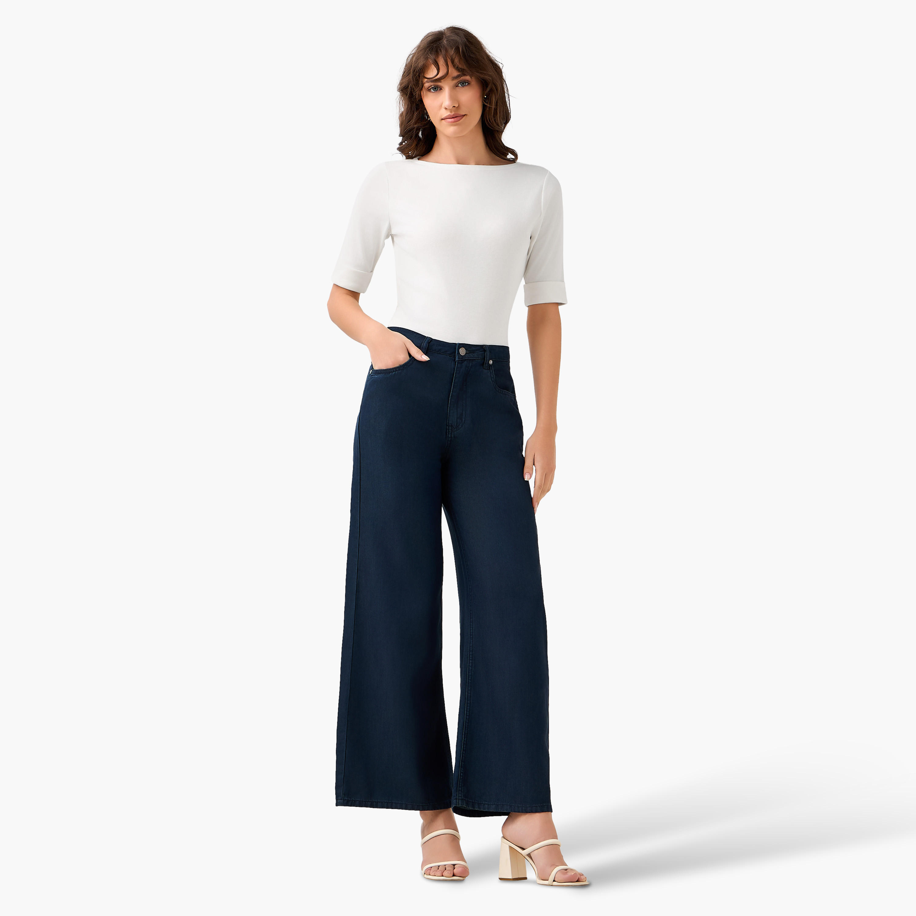 Wide Leg Jeans with Pockets-women-clothing-bottoms-jeans-image-2