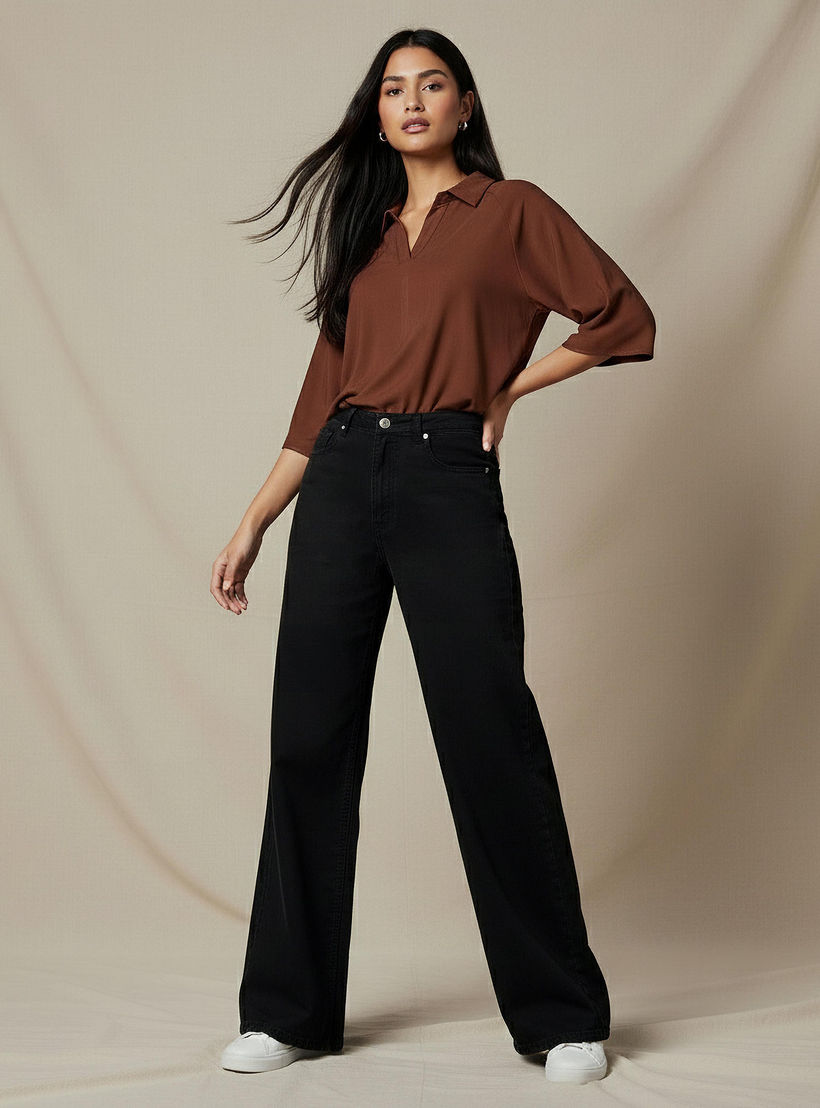 Wide Leg Jeans with Pockets-women-clothing-bottoms-jeans-image-2