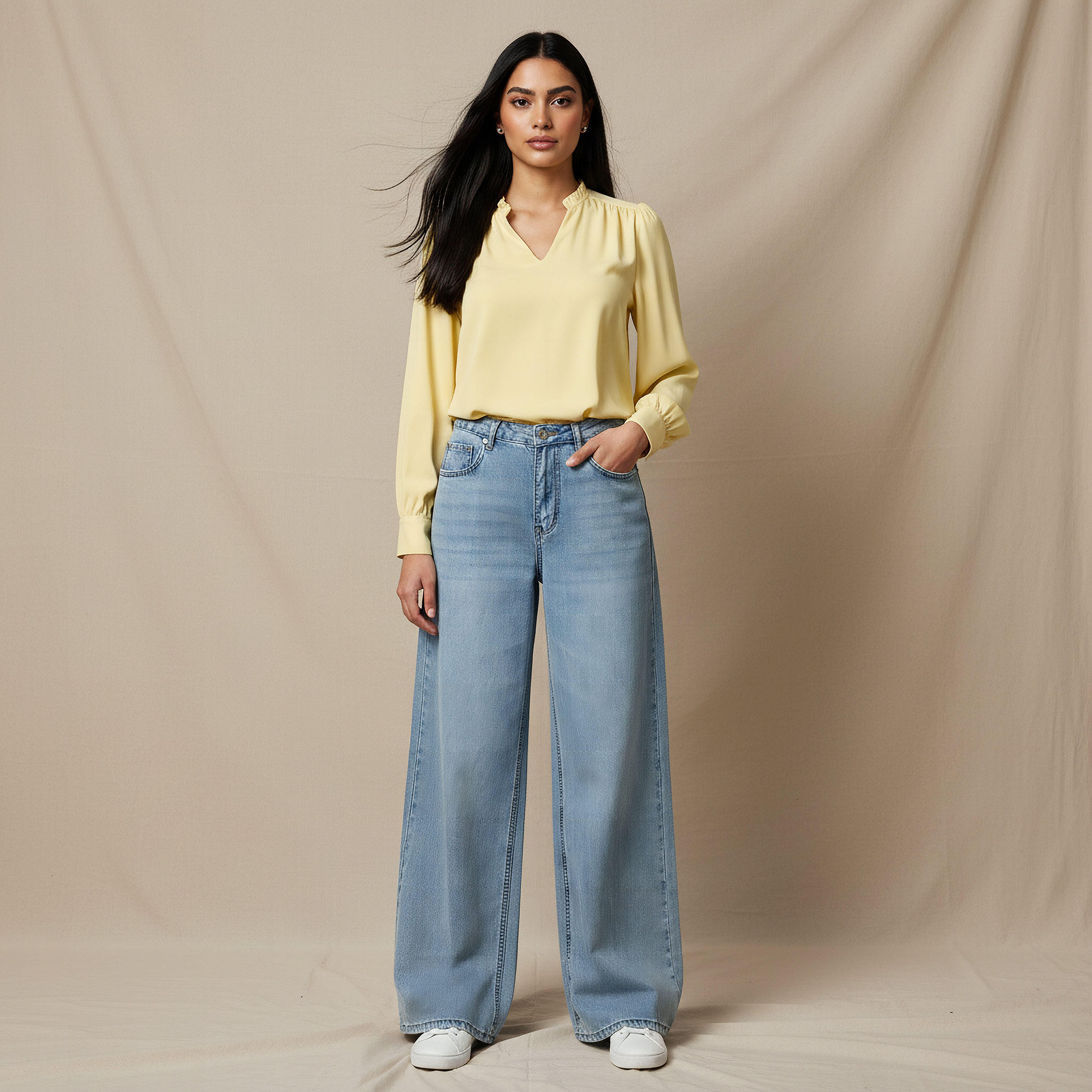 Wide Leg Jeans with Pockets-women-clothing-bottoms-jeans-image-5