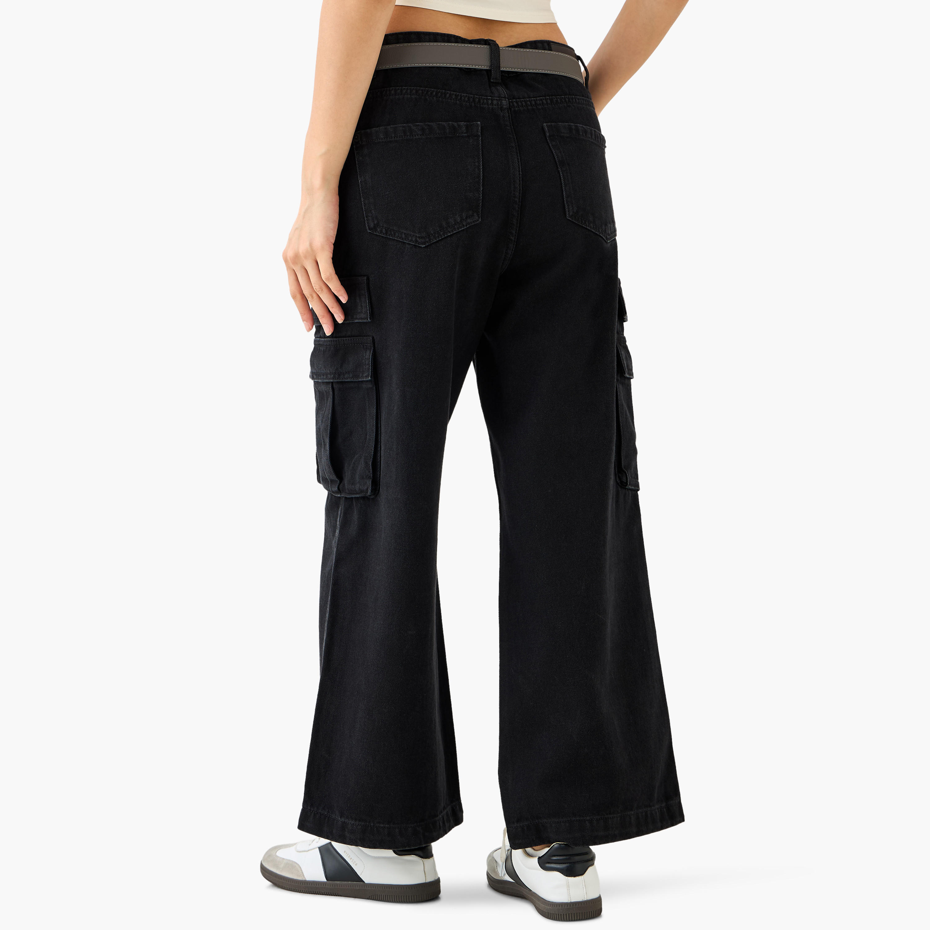Cargo Pocket Jeans Cotton-women-clothing-bottoms-jeans-image-3