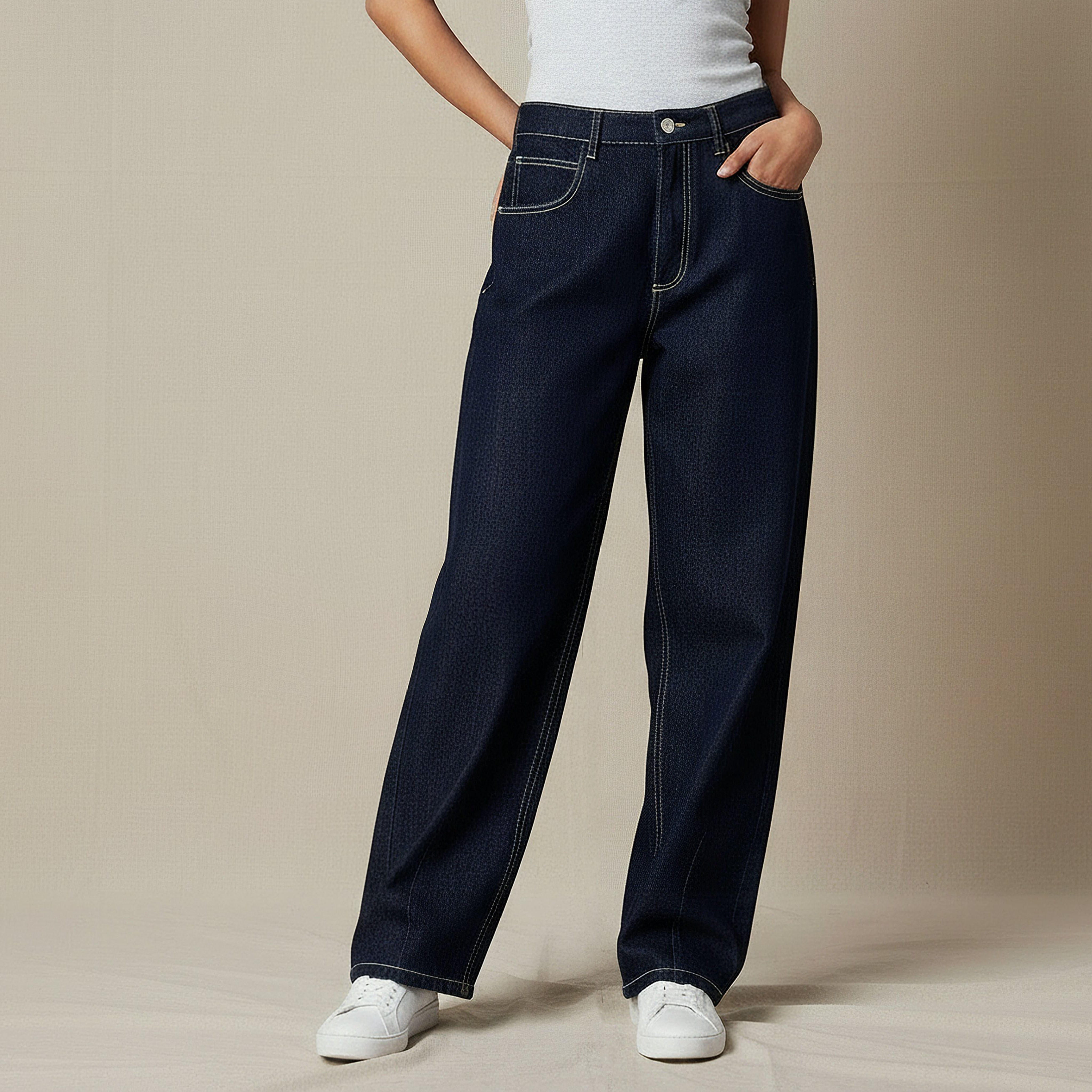Skater Fit Jeans with Pockets-women-clothing-bottoms-jeans-image-1