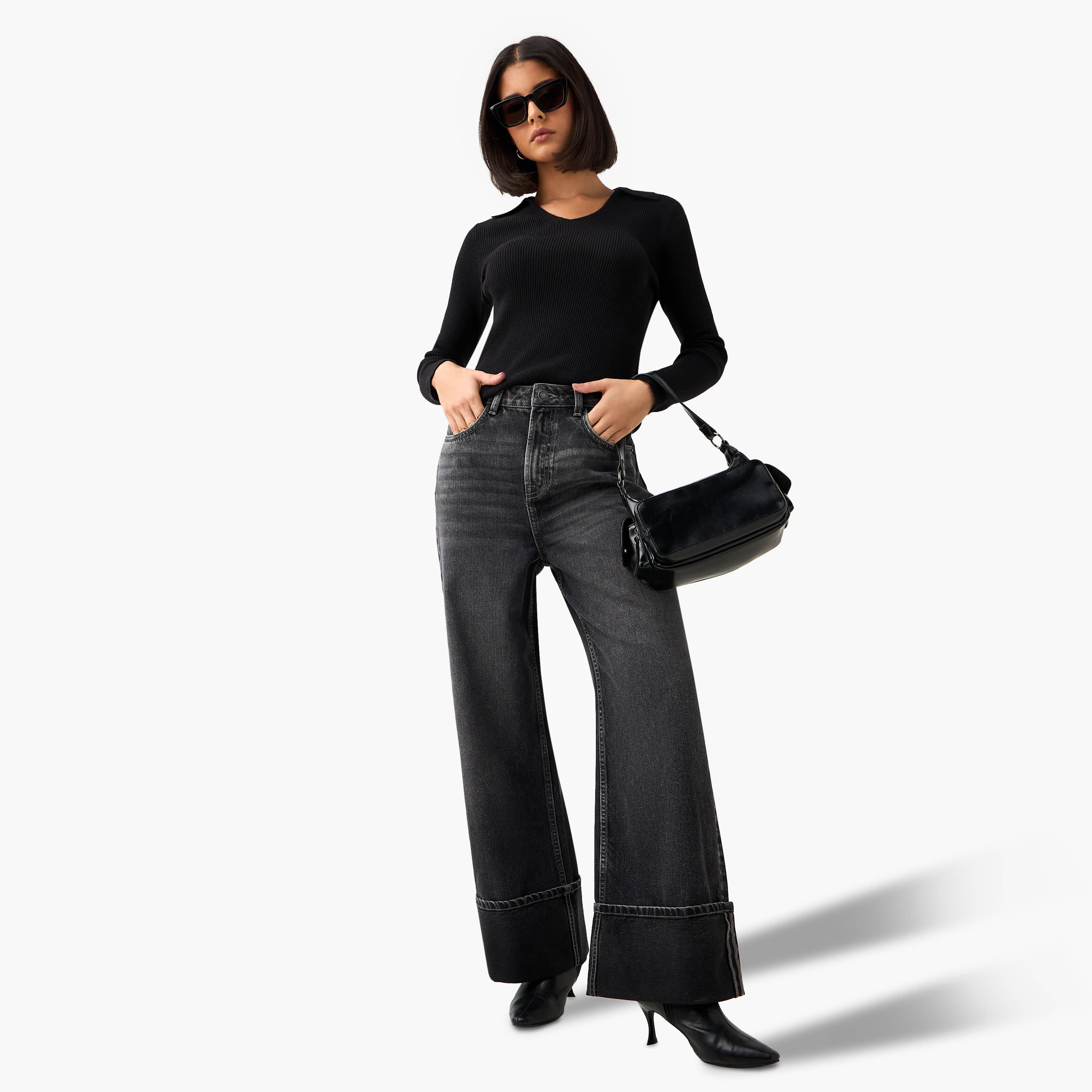 Turn-Up Hem Jeans-women-clothing-bottoms-jeans-image-2