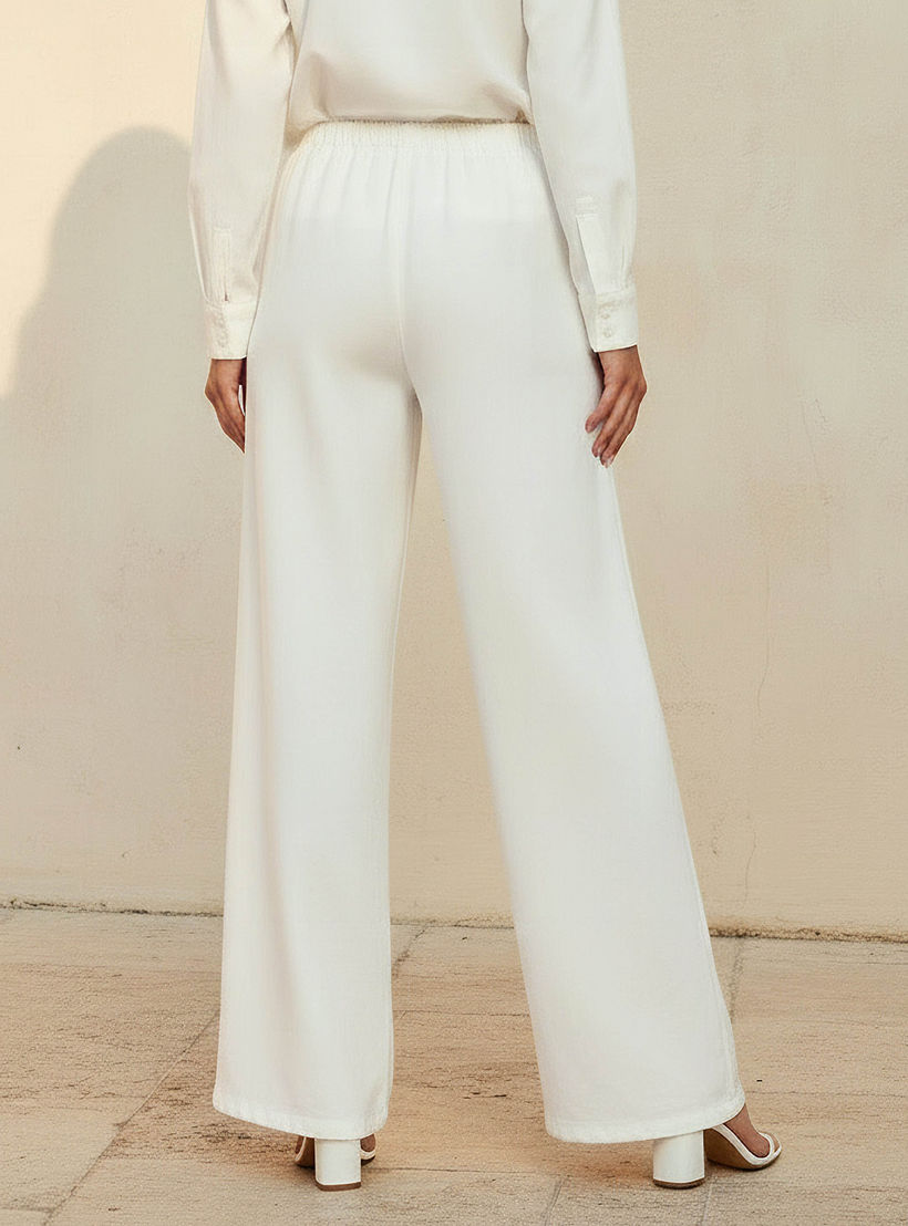بنطلون واسع الساقين بخصر مطاطي-women-clothing-bottoms-trousers-image-4
