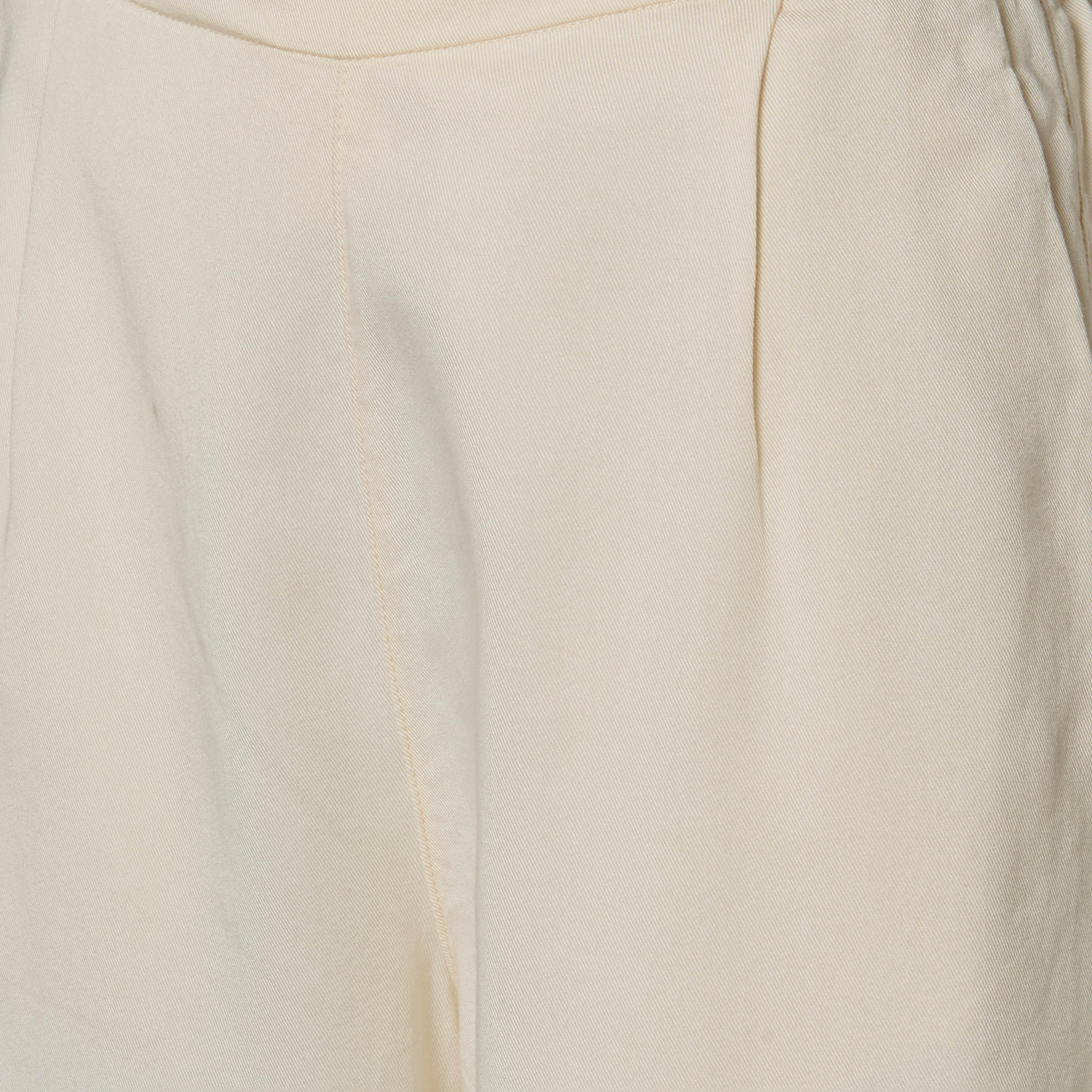 Wide Leg High-Rise Trousers with Elasticated Waistband-women-clothing-bottoms-trousers-image-2