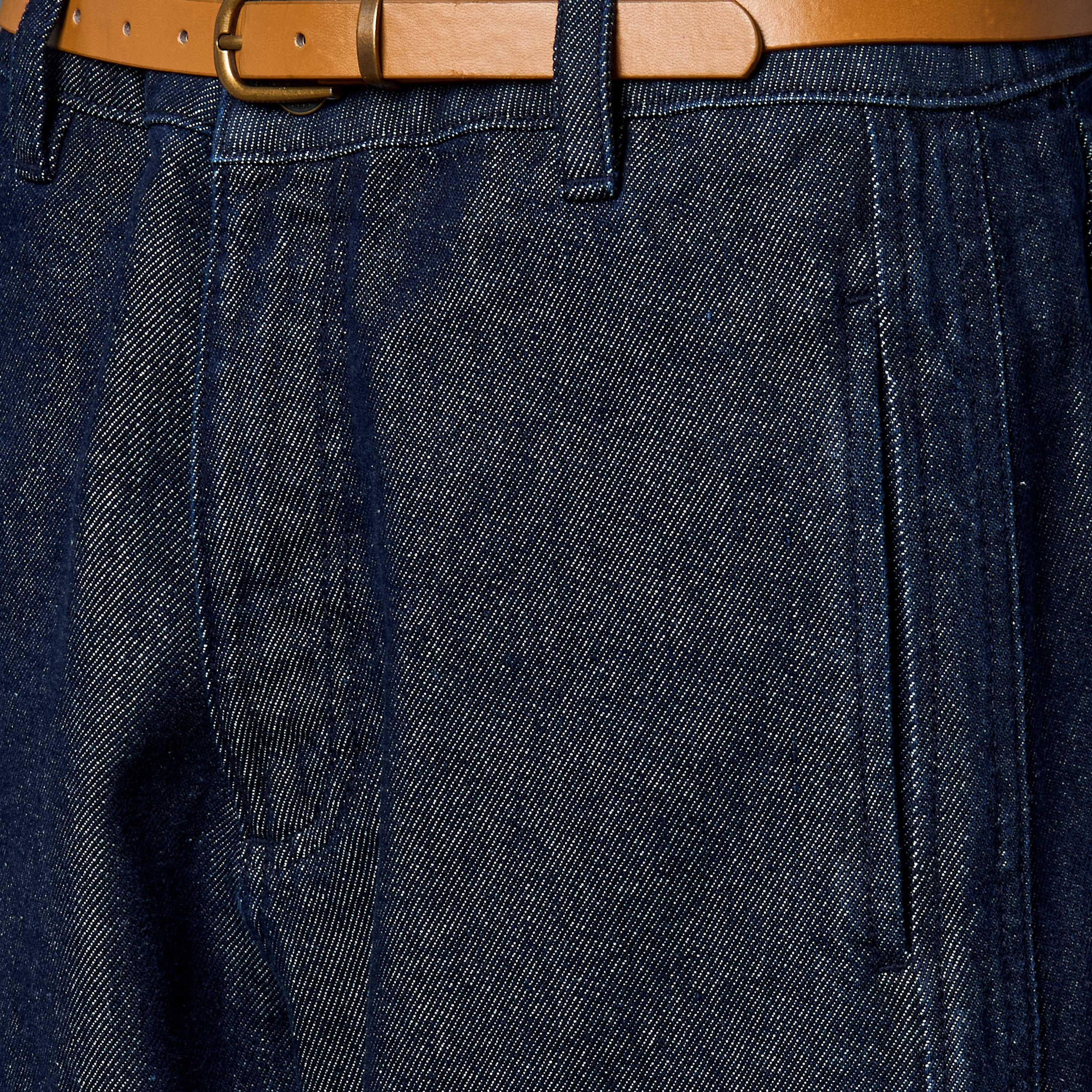Straight Fit Mid-Rise Jeans with Belt Cotton-women-clothing-bottoms-jeans-image-2