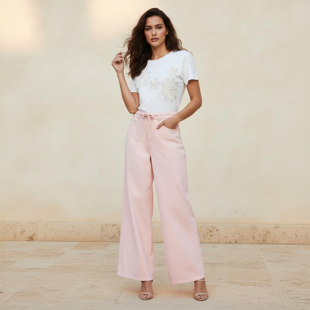 Wide Leg Mid-Rise Jeans with Tie-Up Detail-women-clothing-bottoms-jeans-image-3