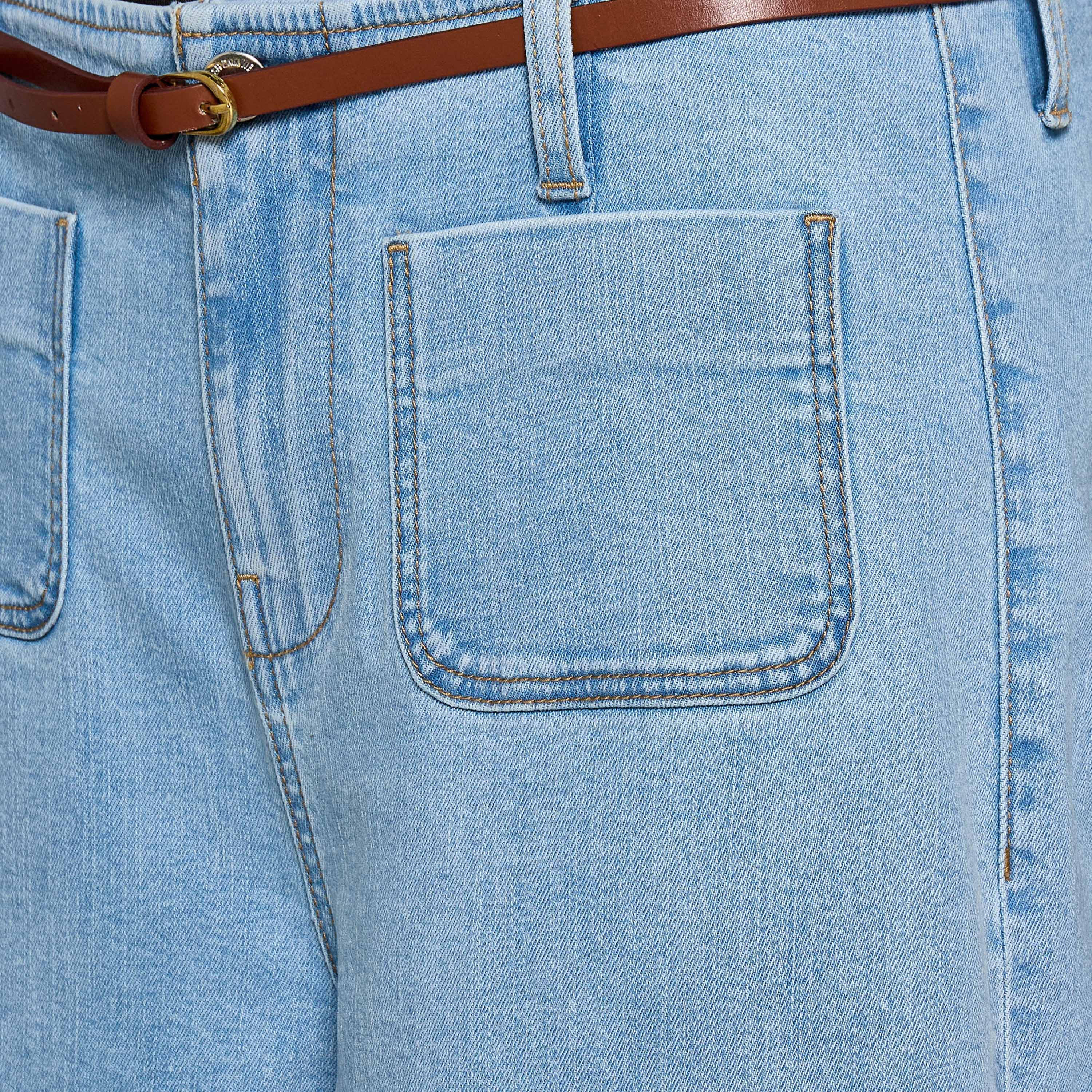 بنطلون جينز قطن بجيوب رقعة-women-clothing-bottoms-jeans-image-2
