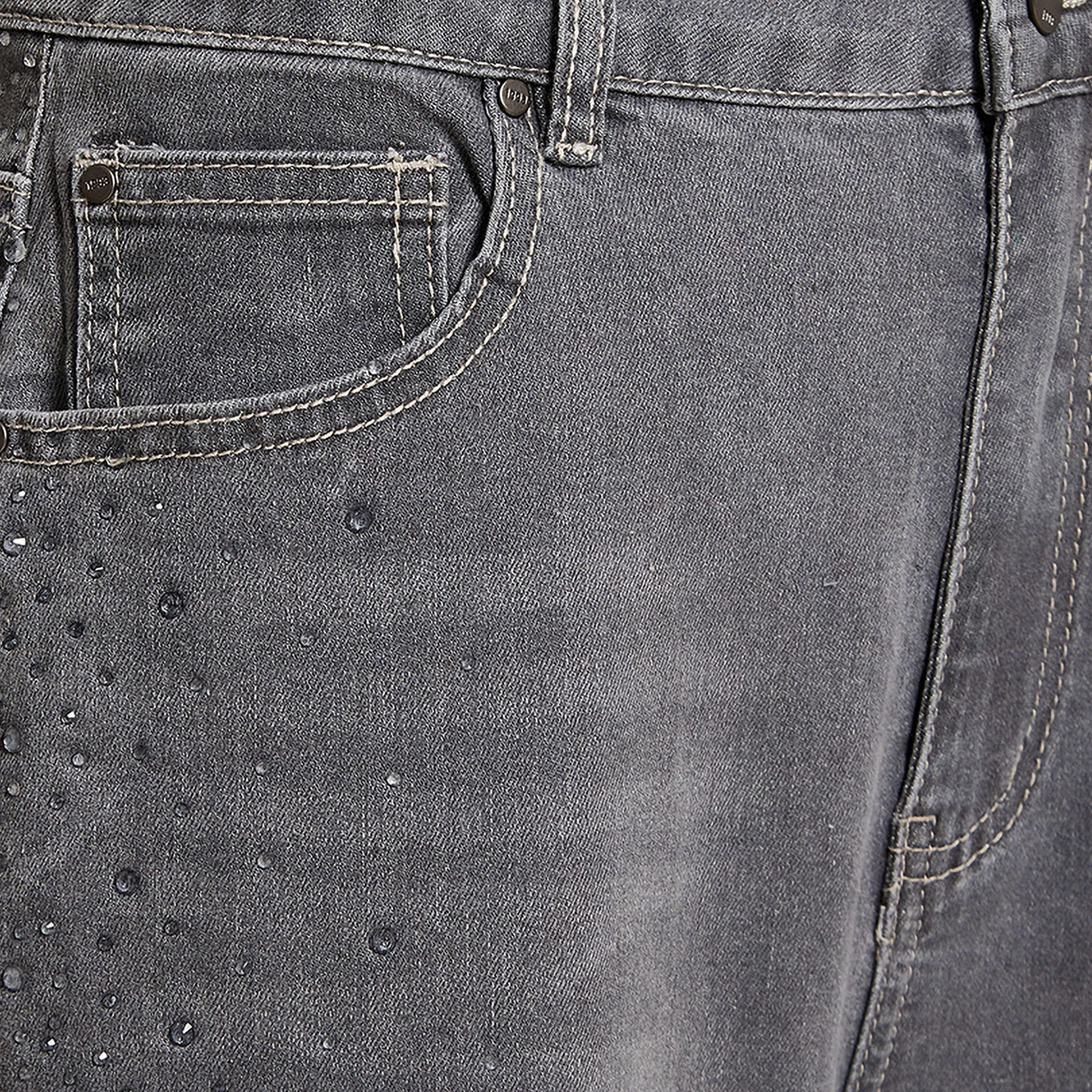 Splash Denim Flared Embellished Jeans-women-clothing-bottoms-jeans-image-2