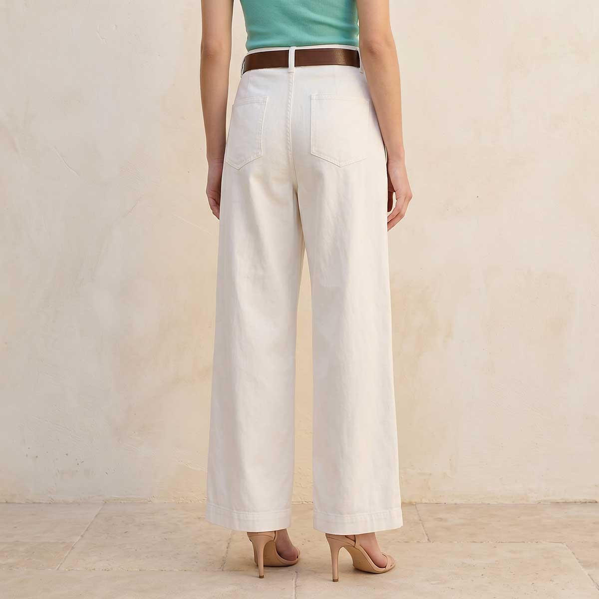 بنطلون جينز واسع الساقين بخصر مرن وحزام من سبلاش دينم-women-clothing-bottoms-jeans-image-4