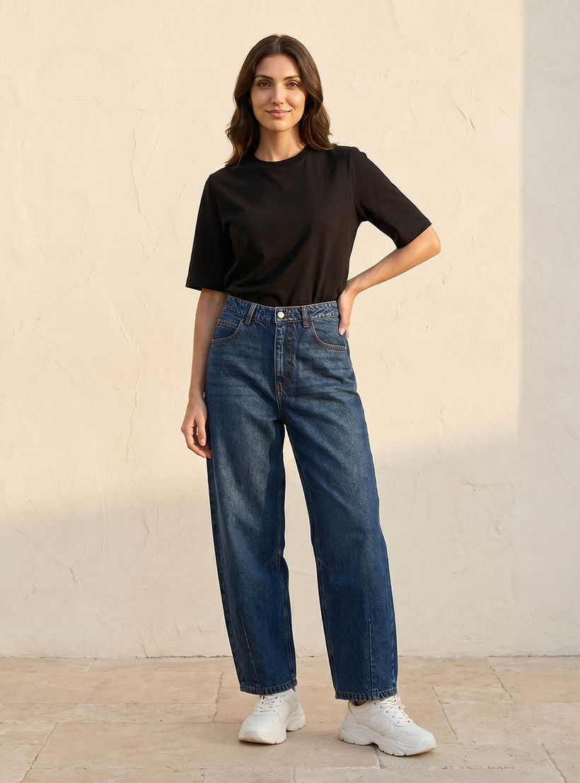 بنطلون جينز بقصة برميل من سبلاش دينم-women-clothing-bottoms-jeans-image-3