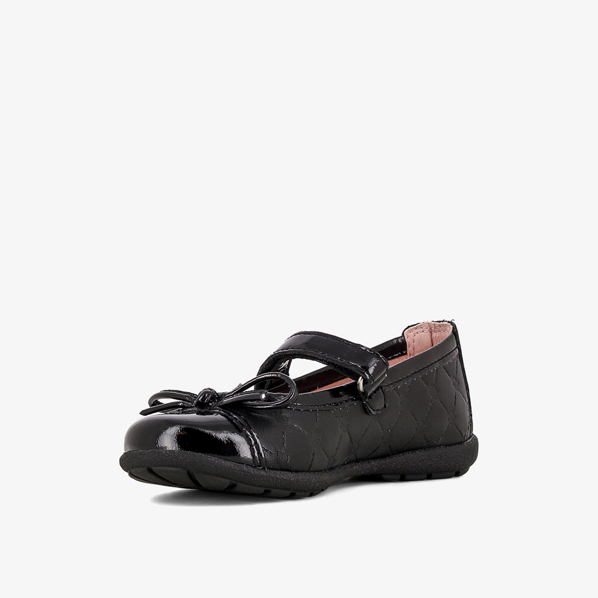 Pablosky Girls' Bow Accent Leather School Shoes with Hook and Loop Closure-girls-shoes-maryjanes-image-14