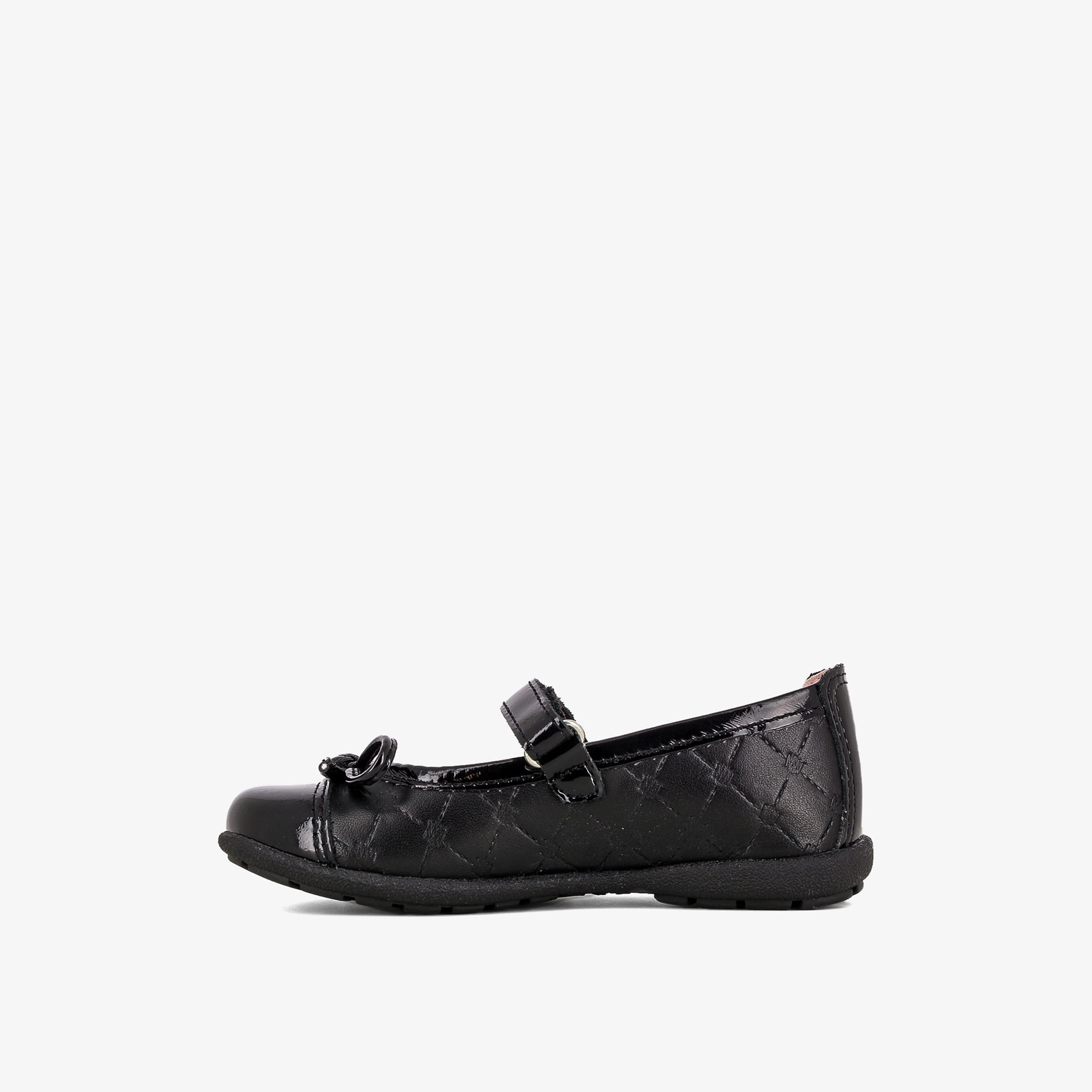 Pablosky Girls' Bow Accent Leather School Shoes with Hook and Loop Closure-girls-shoes-maryjanes-image-5