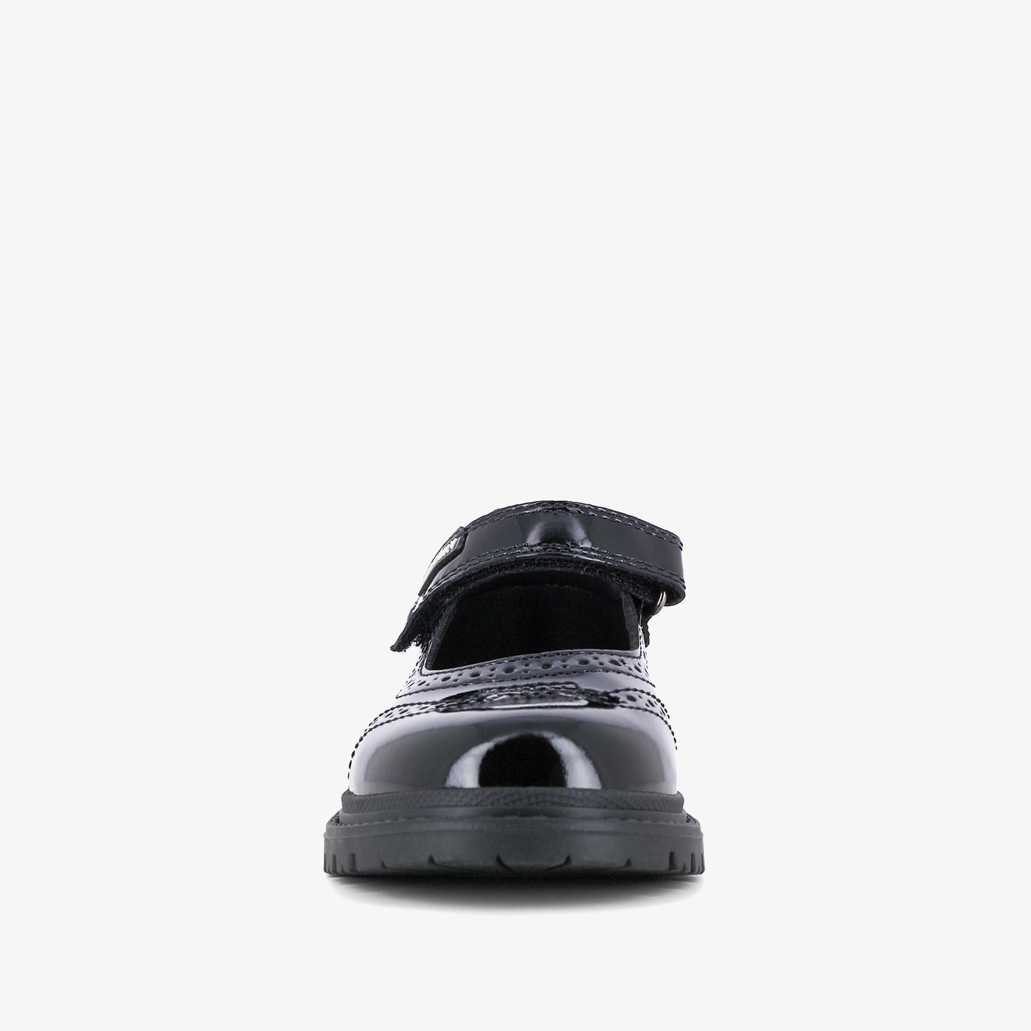 Pablosky Girls' Solid Mary Jane Shoes with Hook and Loop Closure-girls-shoes-schoolshoes-image-3