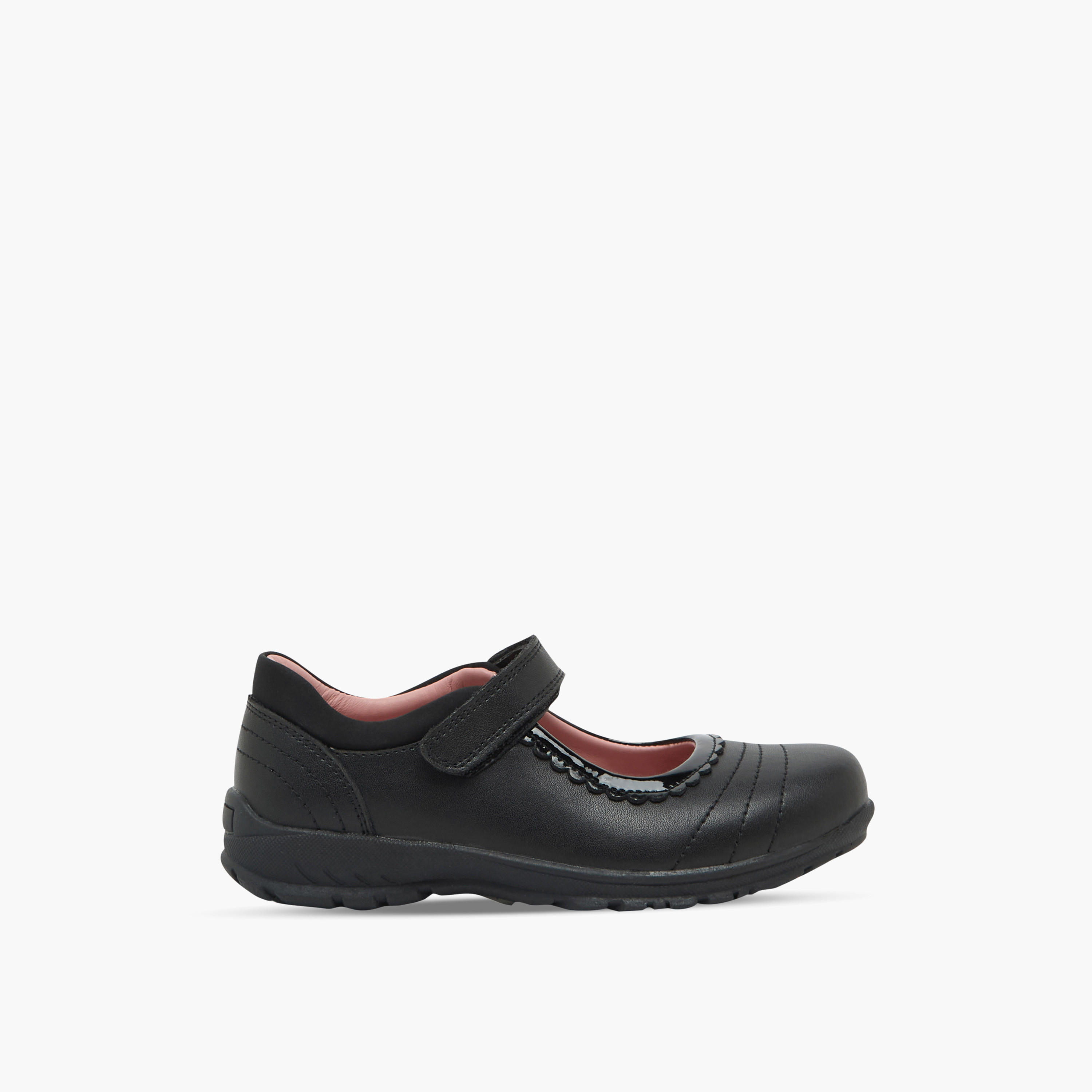 Juniors Girls Hook & Loop Mary Jane School Shoes-girls-shoes-maryjanes-image-3