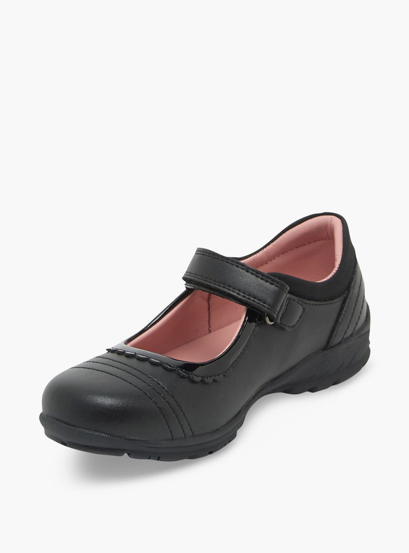 Juniors Girls Hook & Loop Mary Jane School Shoes-girls-shoes-maryjanes-image-4