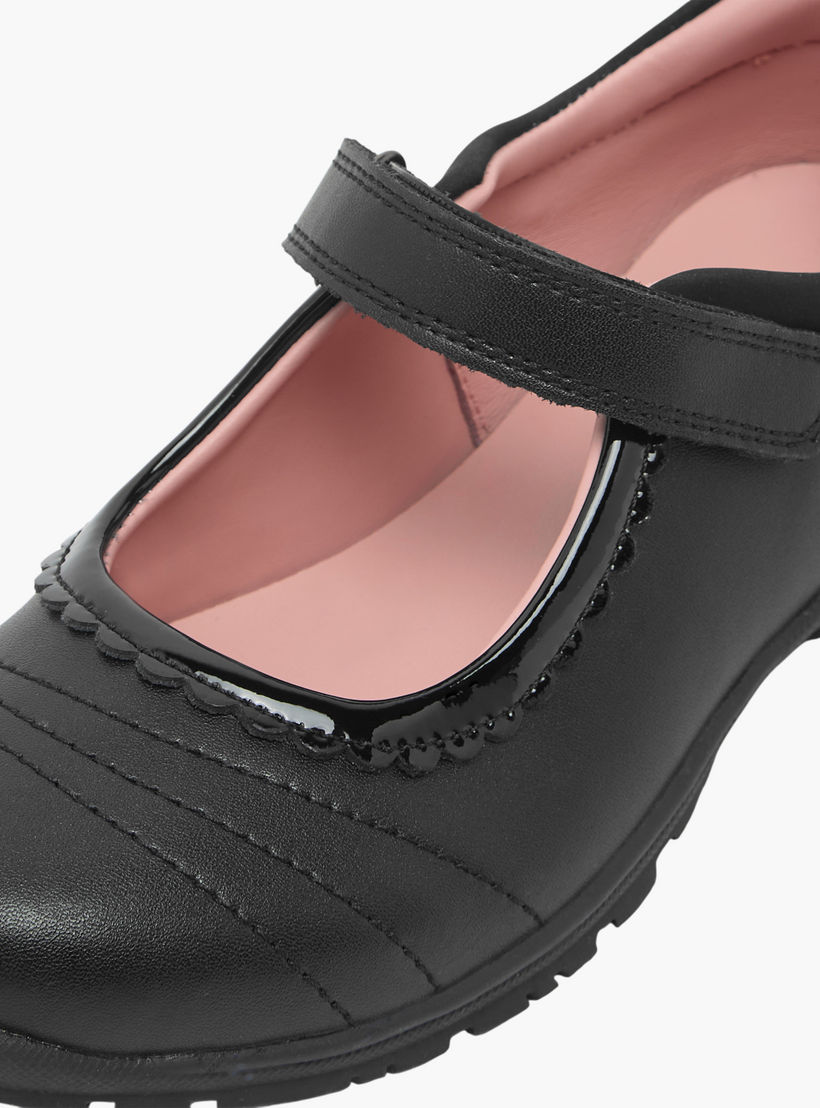 Juniors Girls Hook & Loop Mary Jane School Shoes-girls-shoes-maryjanes-image-8