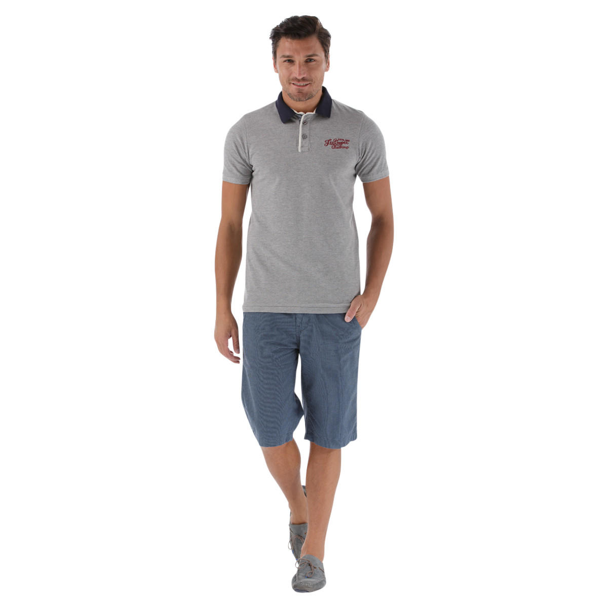 Striped Yarn Dyed Shorts-men-clothing-bottoms-shorts-image-1