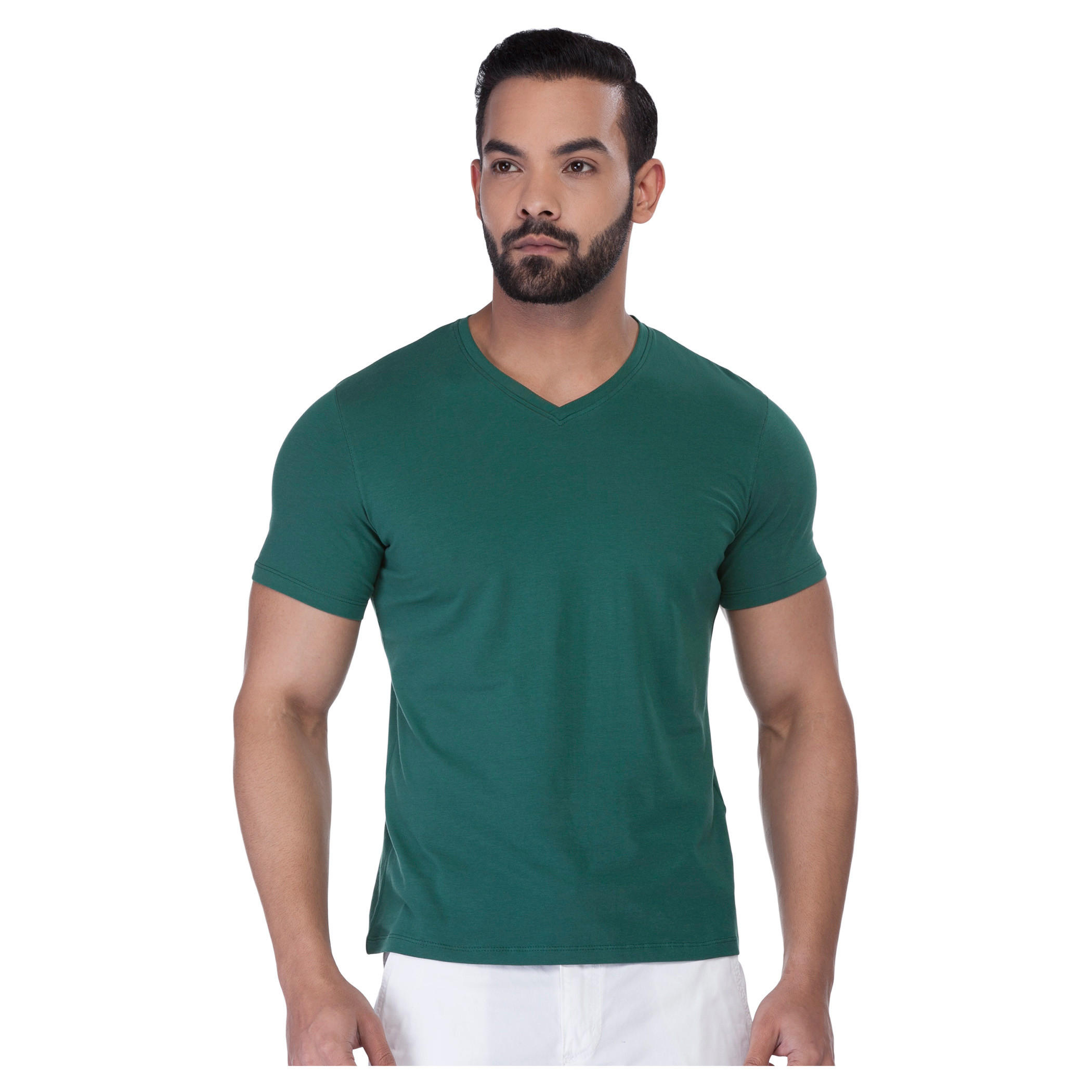 Short Sleeves V-neck T-shirt-men-clothing-tshirtsandpolos-tshirts-image-5