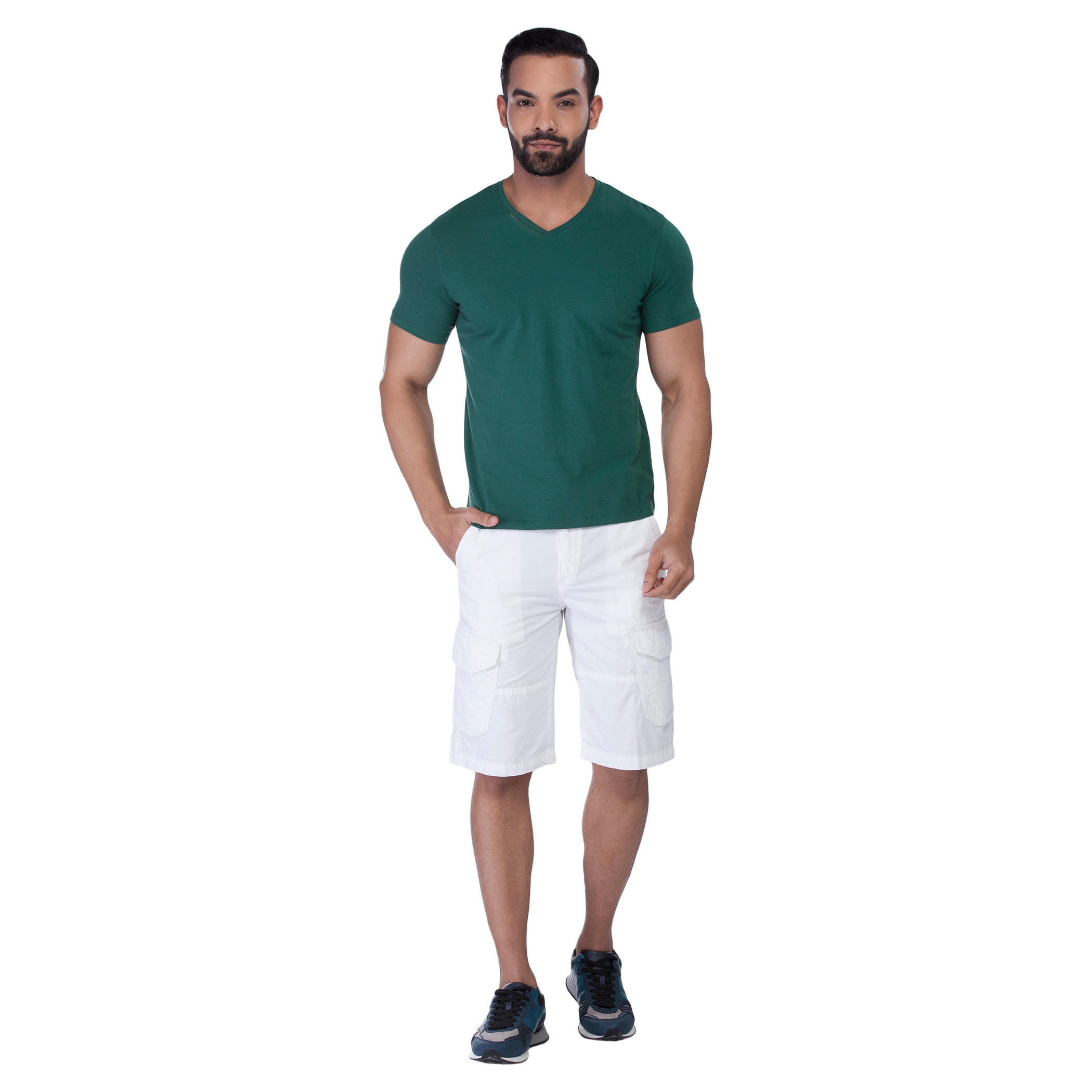 Short Sleeves V-neck T-shirt-men-clothing-tshirtsandpolos-tshirts-image-1