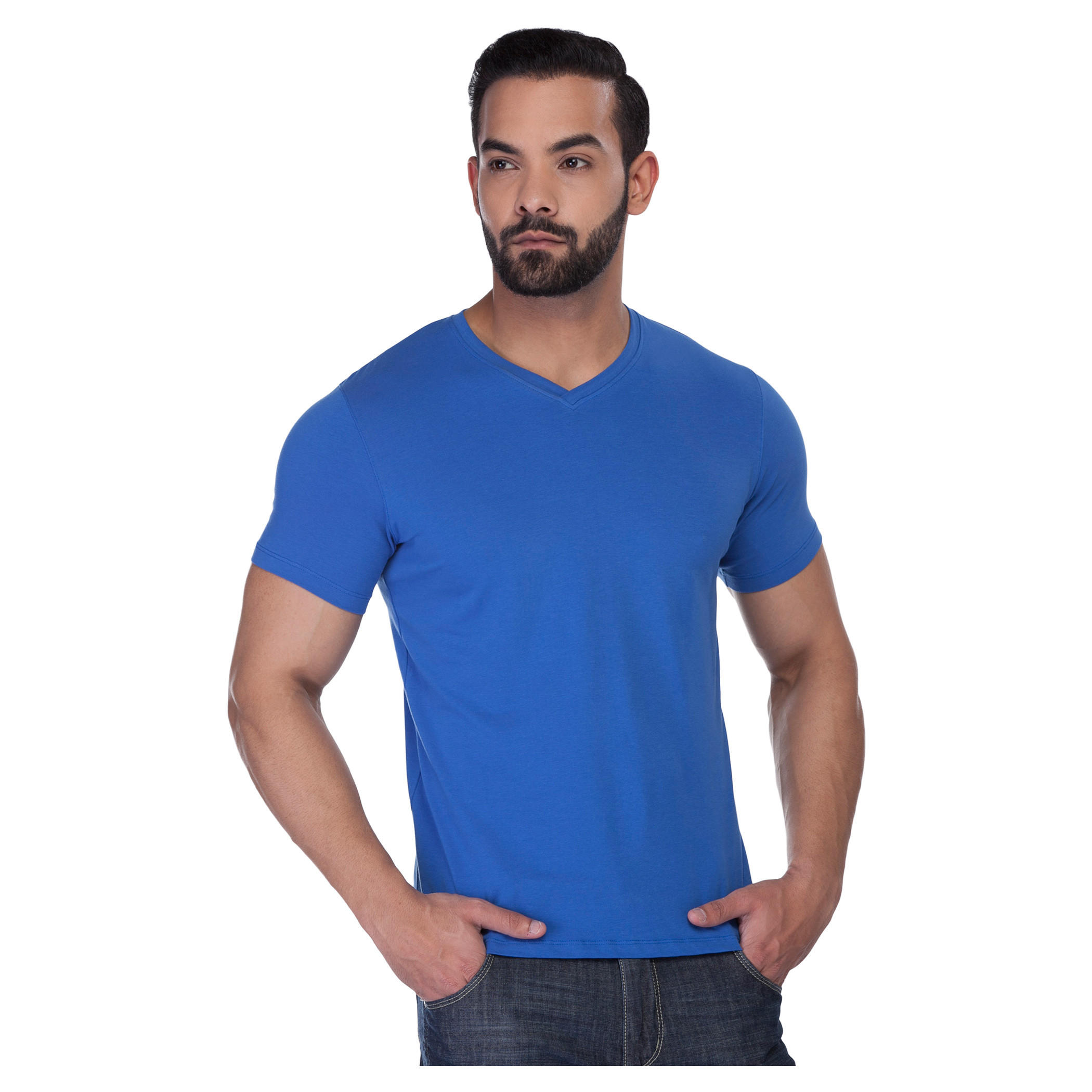 Short Sleeves V-neck T-shirt-men-clothing-tshirtsandpolos-tshirts-image-1