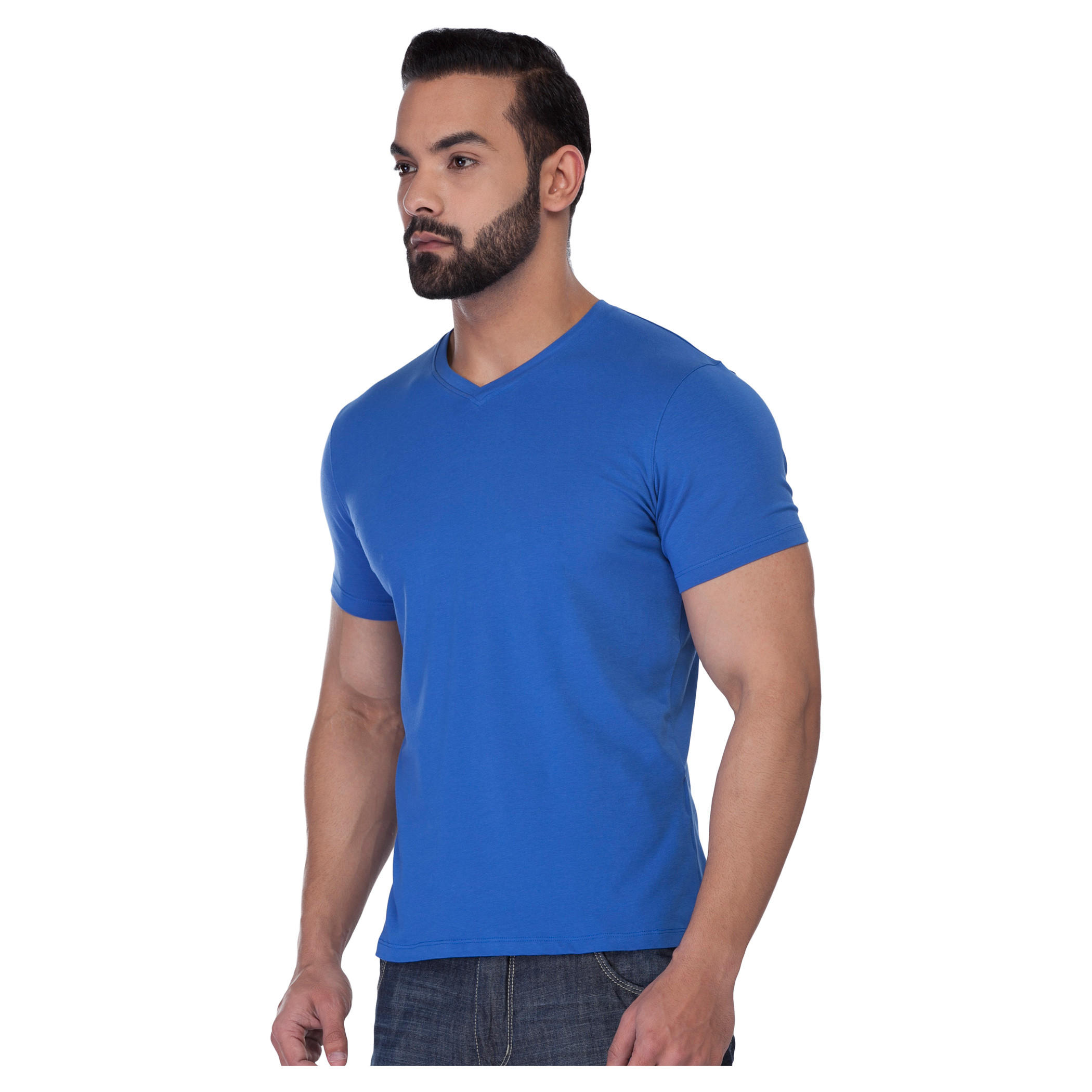 Short Sleeves V-neck T-shirt-men-clothing-tshirtsandpolos-tshirts-image-3