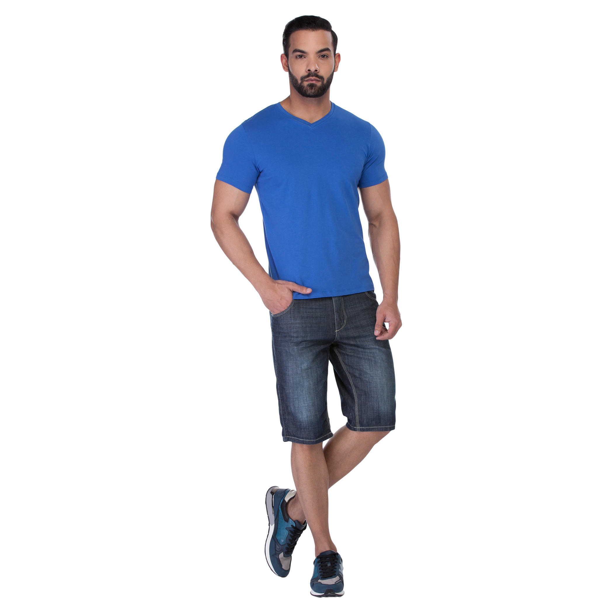 Short Sleeves V-neck T-shirt-men-clothing-tshirtsandpolos-tshirts-image-5