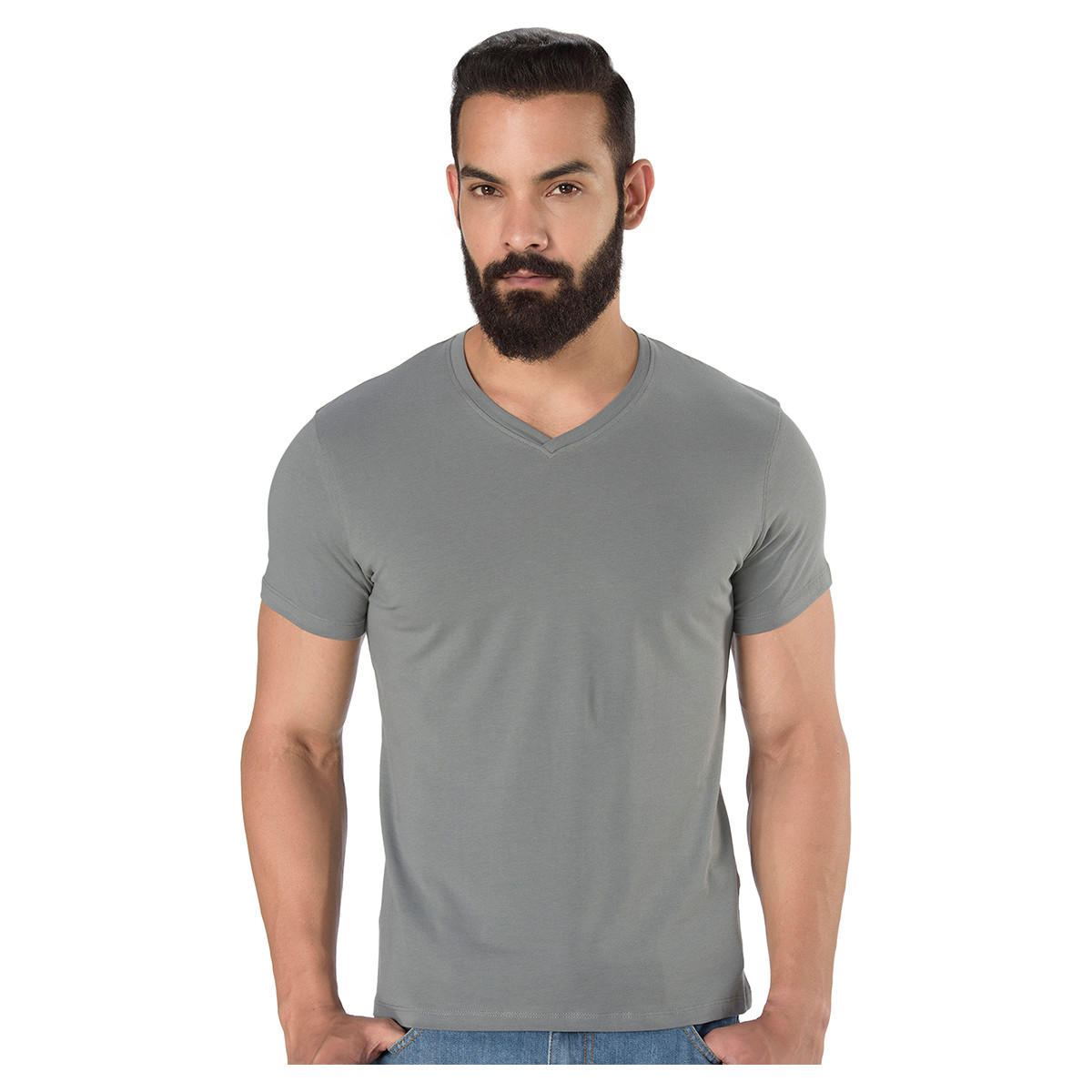 Short Sleeves V-neck T-shirt-men-clothing-tshirtsandpolos-tshirts-image-1