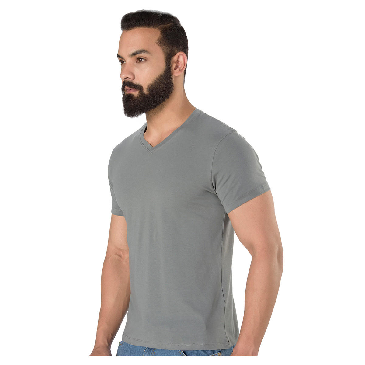 Short Sleeves V-neck T-shirt-men-clothing-tshirtsandpolos-tshirts-image-3