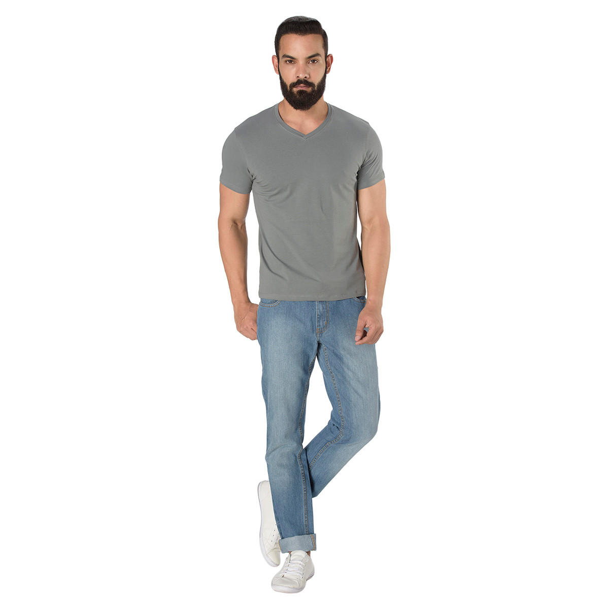 Short Sleeves V-neck T-shirt-men-clothing-tshirtsandpolos-tshirts-image-5