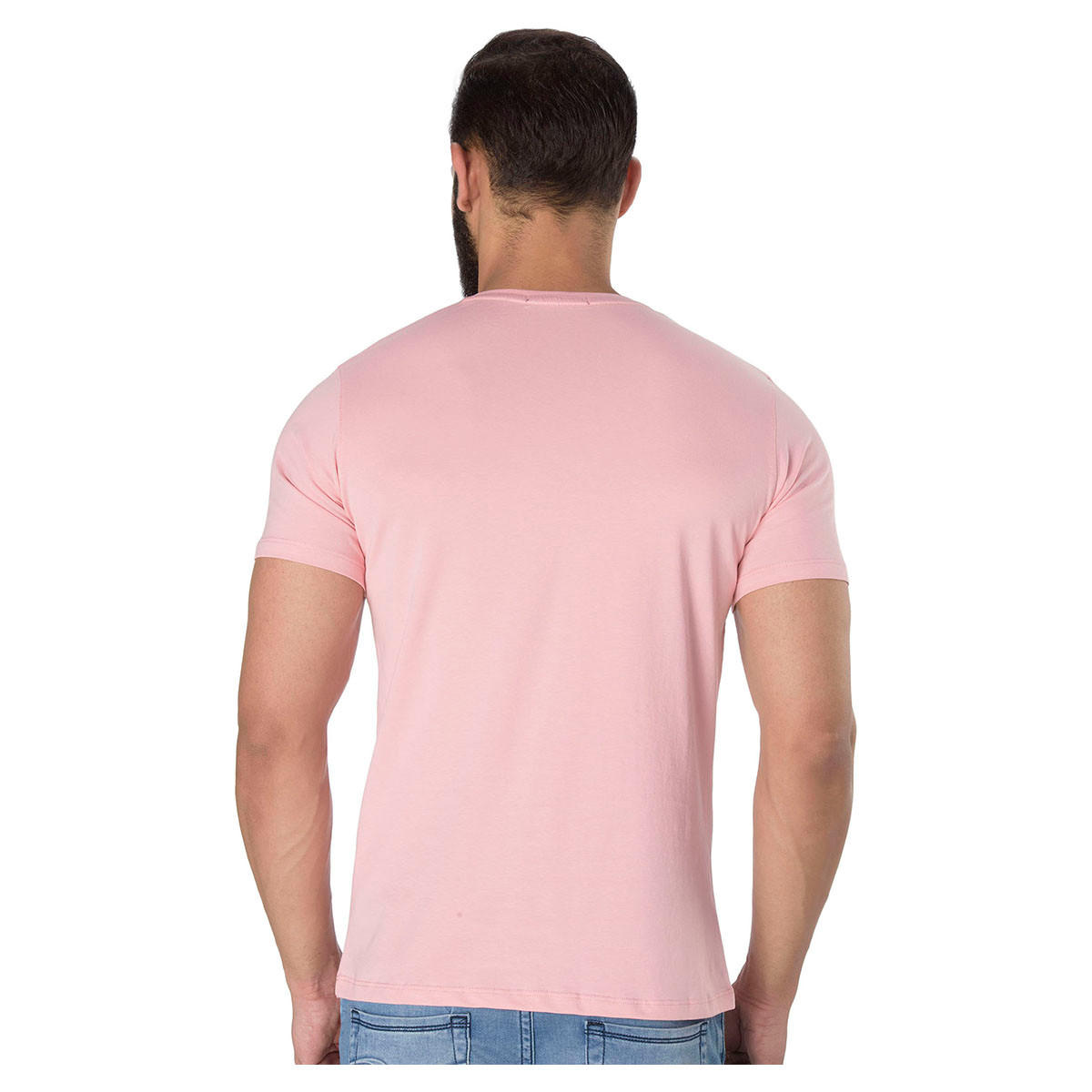 Printed V-neck T-shirt-men-clothing-tshirtsandpolos-tshirts-image-2