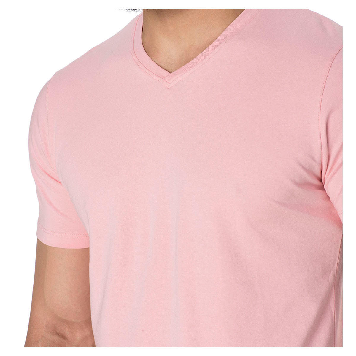 Printed V-neck T-shirt-men-clothing-tshirtsandpolos-tshirts-image-4
