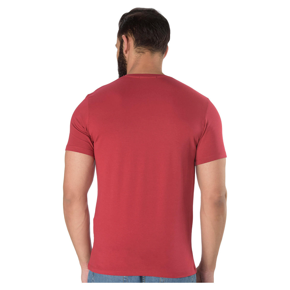 Short Sleeves T-Shirt with V-Neck-men-clothing-tshirtsandpolos-tshirts-image-2