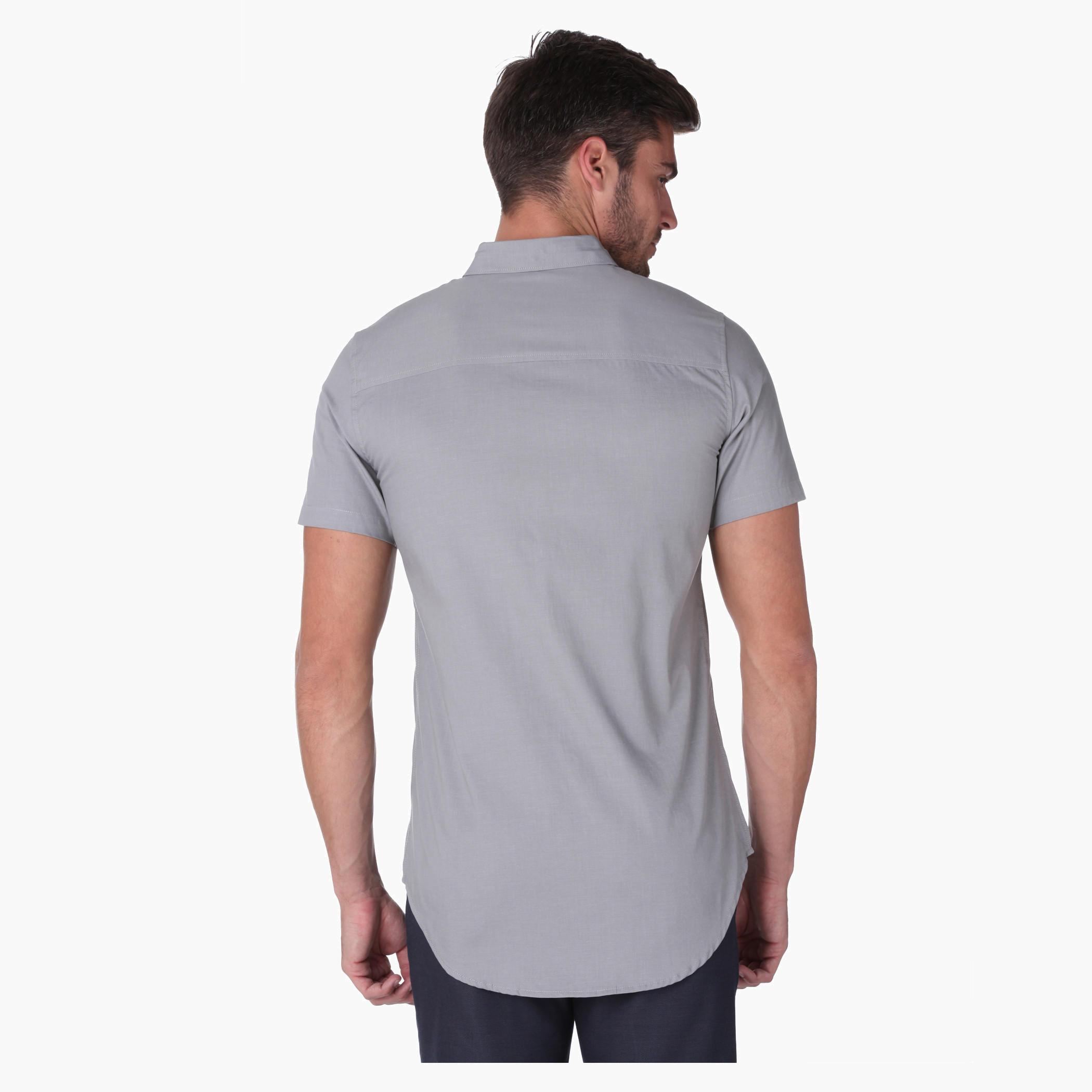 Solid Colour Shirt-men-clothing-shirts-image-2