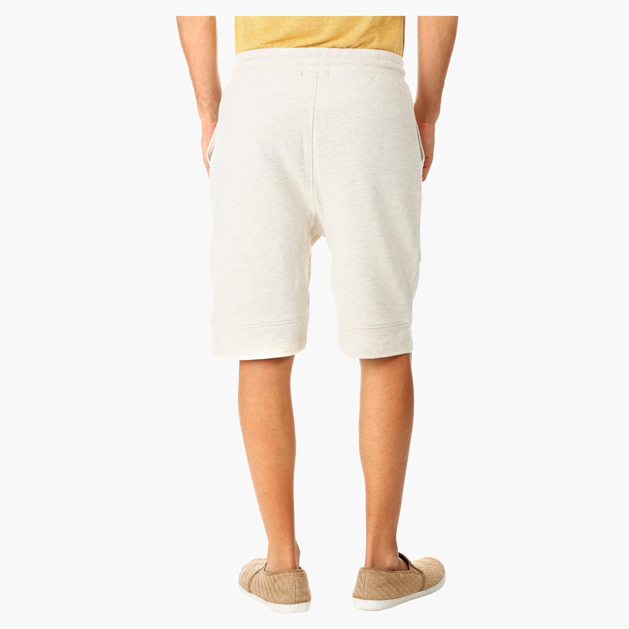 Solid Colour Crotch Shorts-men-clothing-bottoms-shorts-image-4