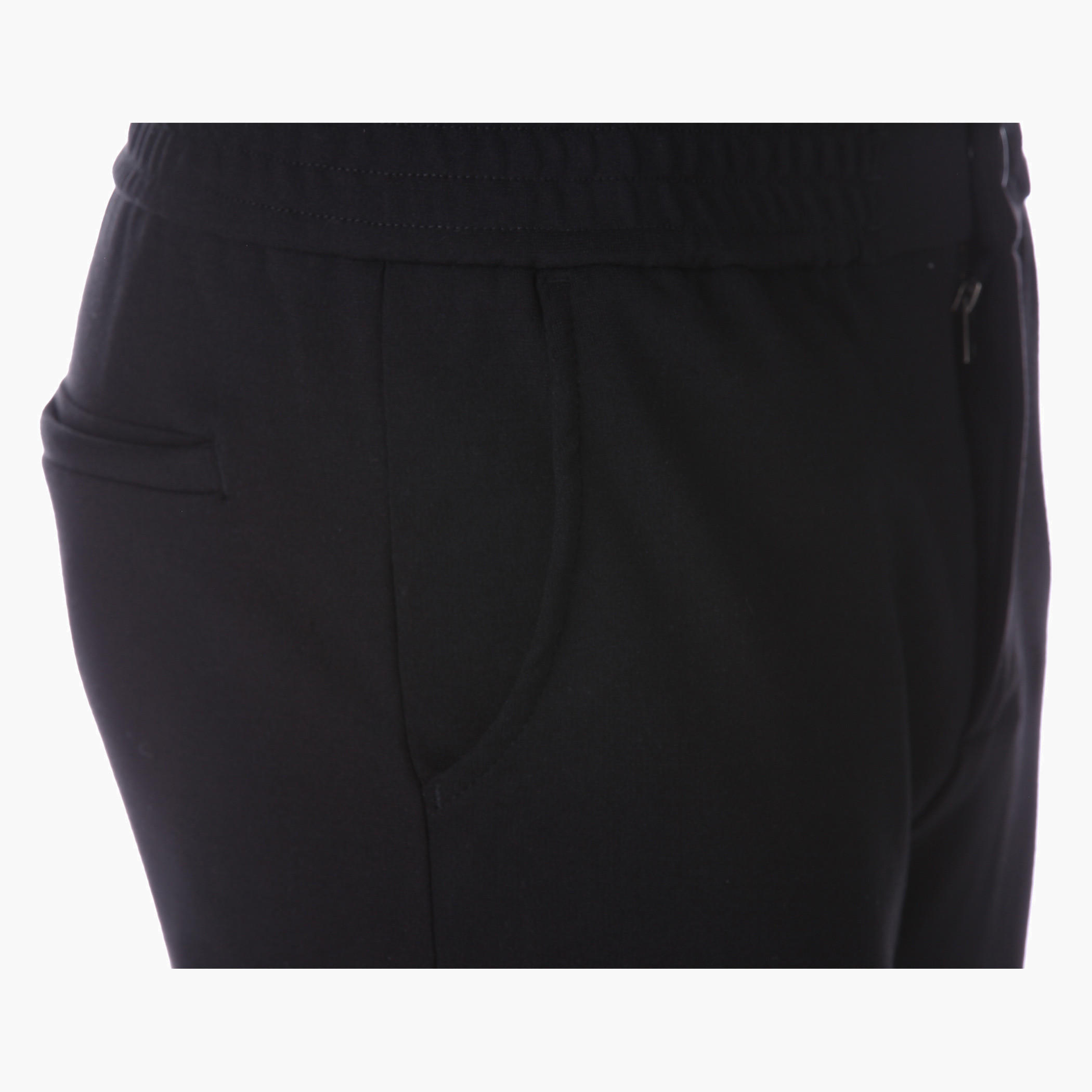 Solid Colour Cuff Pants-men-clothing-bottoms-joggers-image-4
