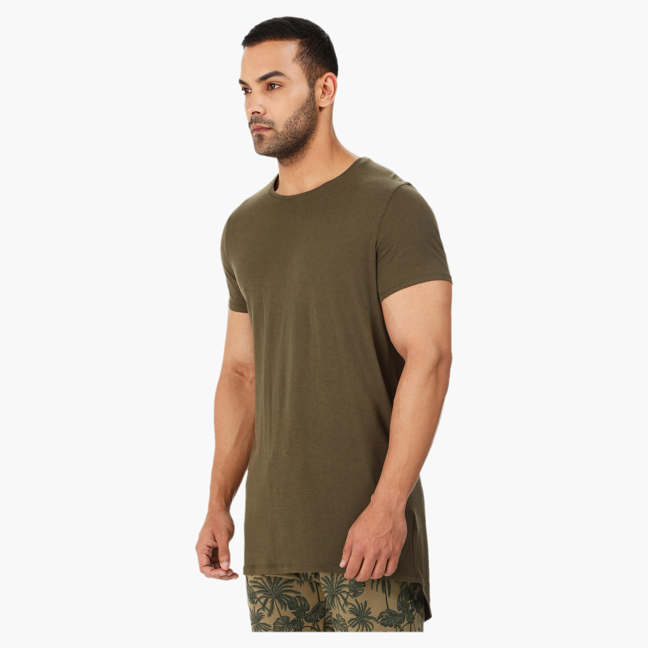 High-low Round Neck T-shirt-men-clothing-tshirtsandpolos-tshirts-image-3