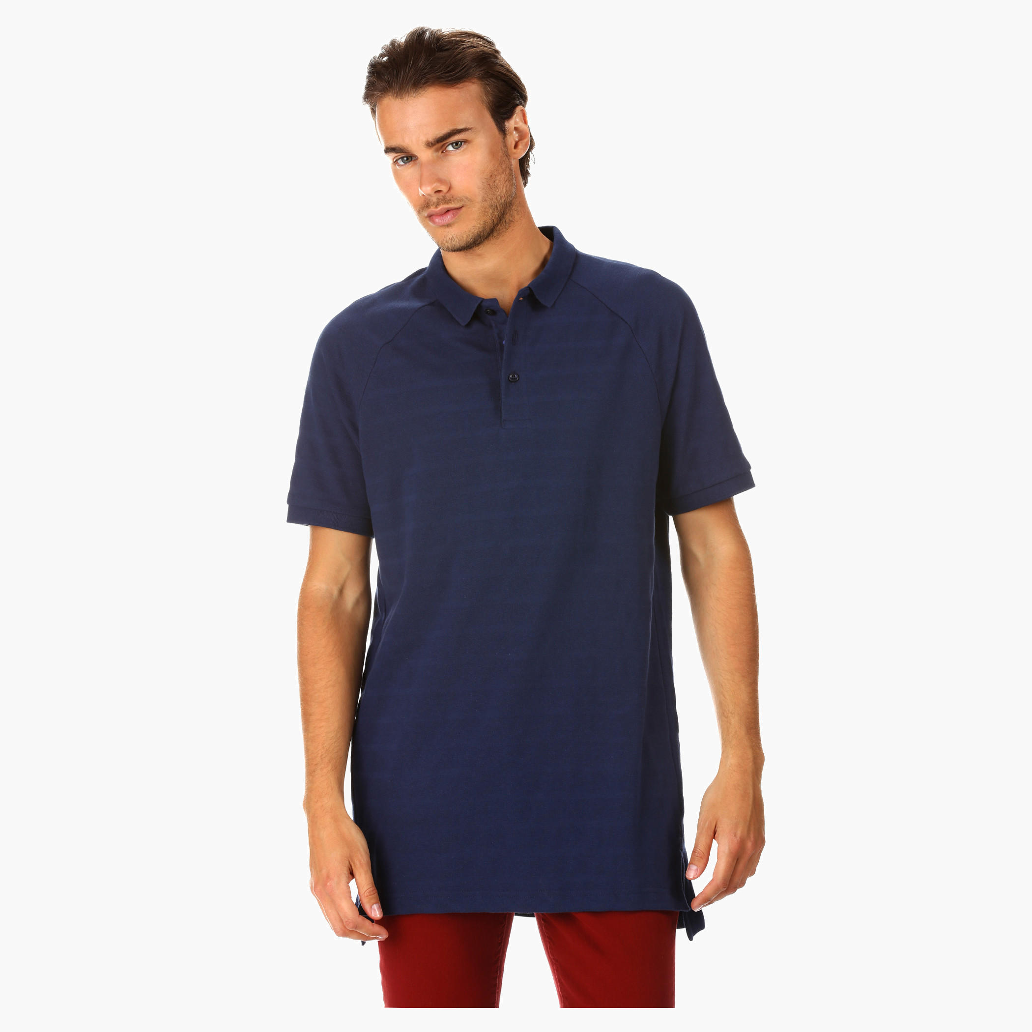 Polo Neck T-shirt-men-clothing-tshirtsandpolos-polos-image-1