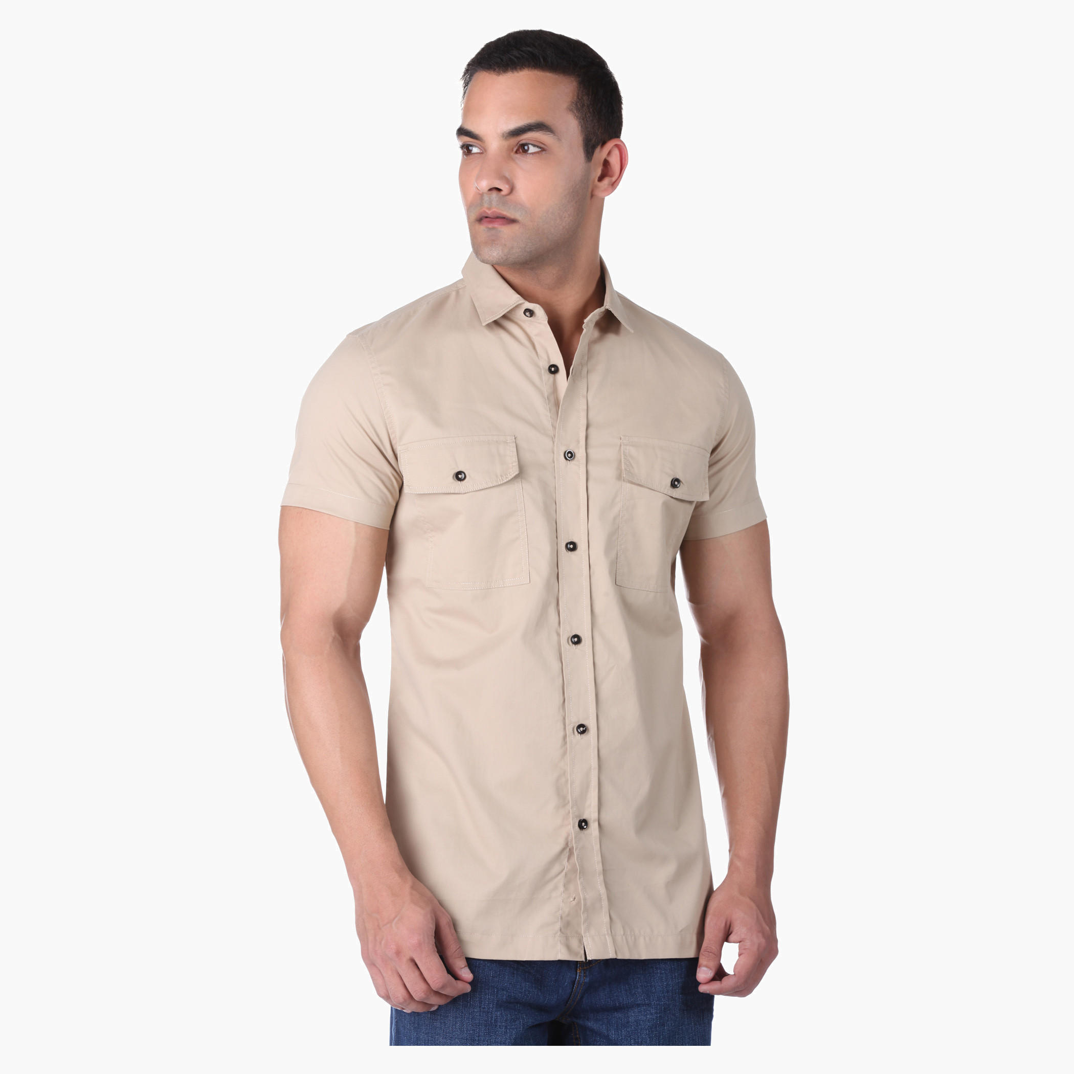 Solid Colour Shirt-men-clothing-shirts-image-5