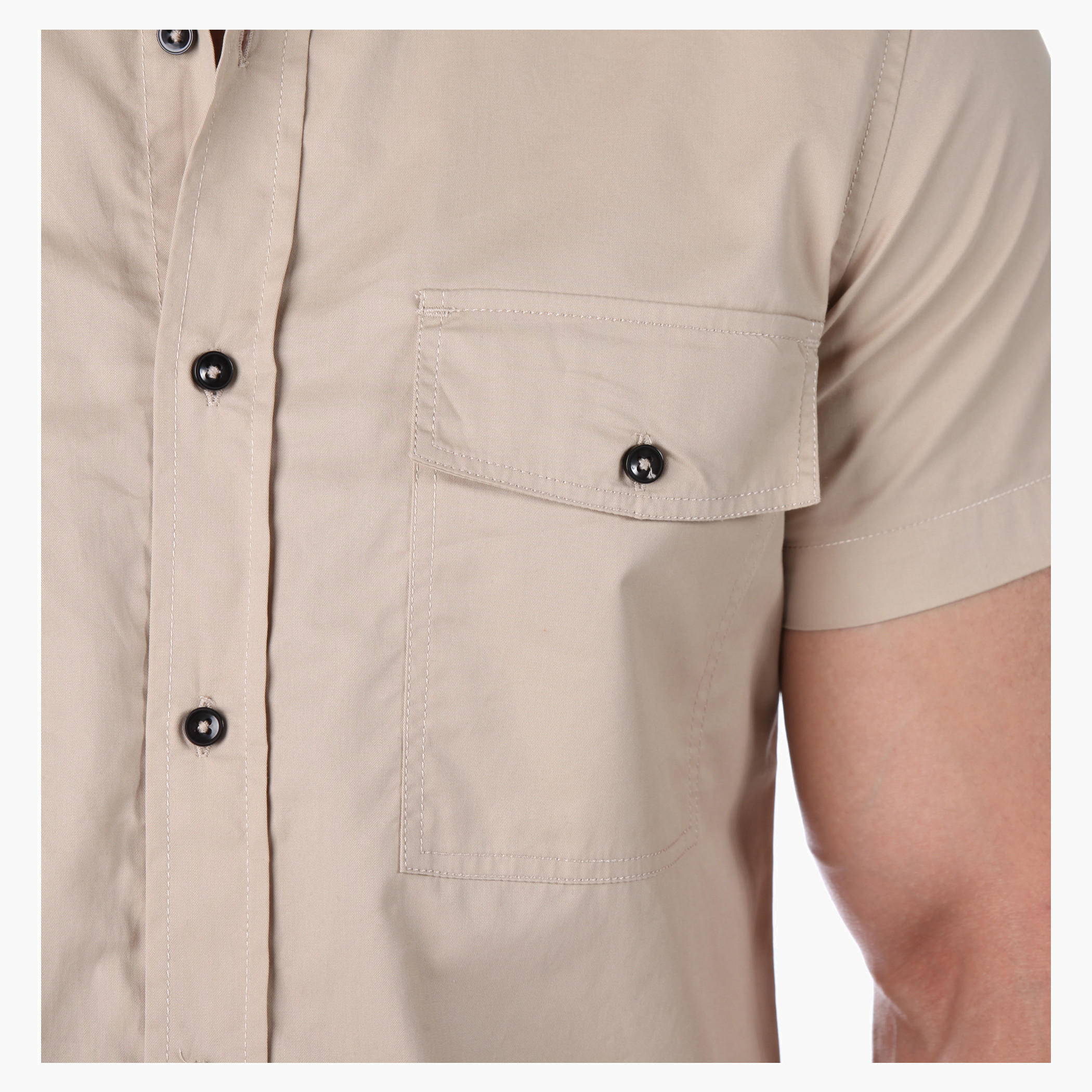 Solid Colour Shirt-men-clothing-shirts-image-2