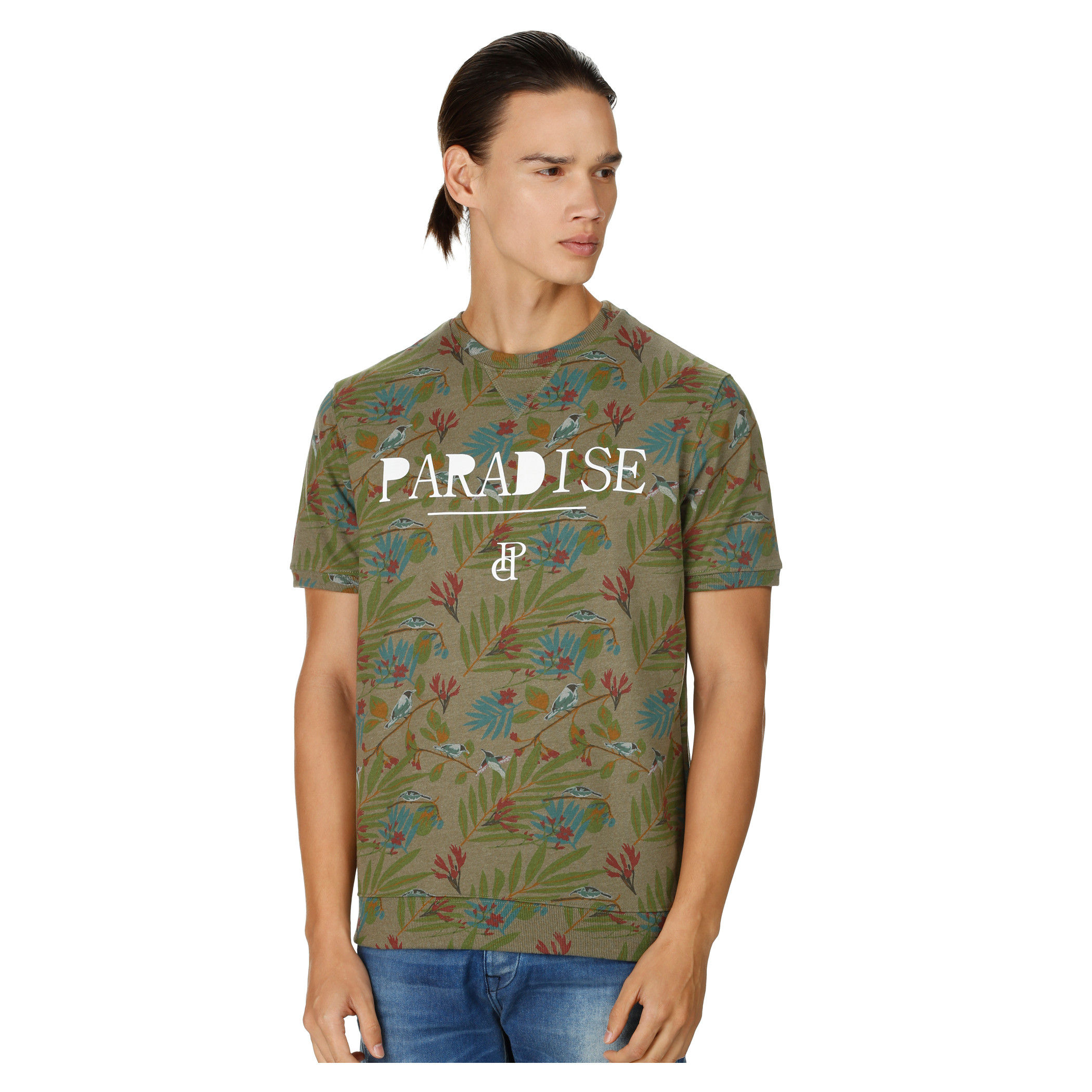 Floral Print Pullover-men-clothing-tshirtsandpolos-tshirts-image-5