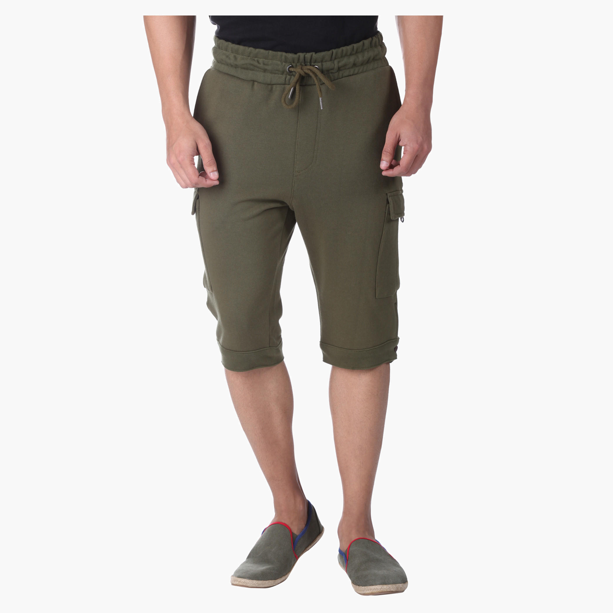 Solid Colour Shorts-men-clothing-bottoms-shorts-image-1