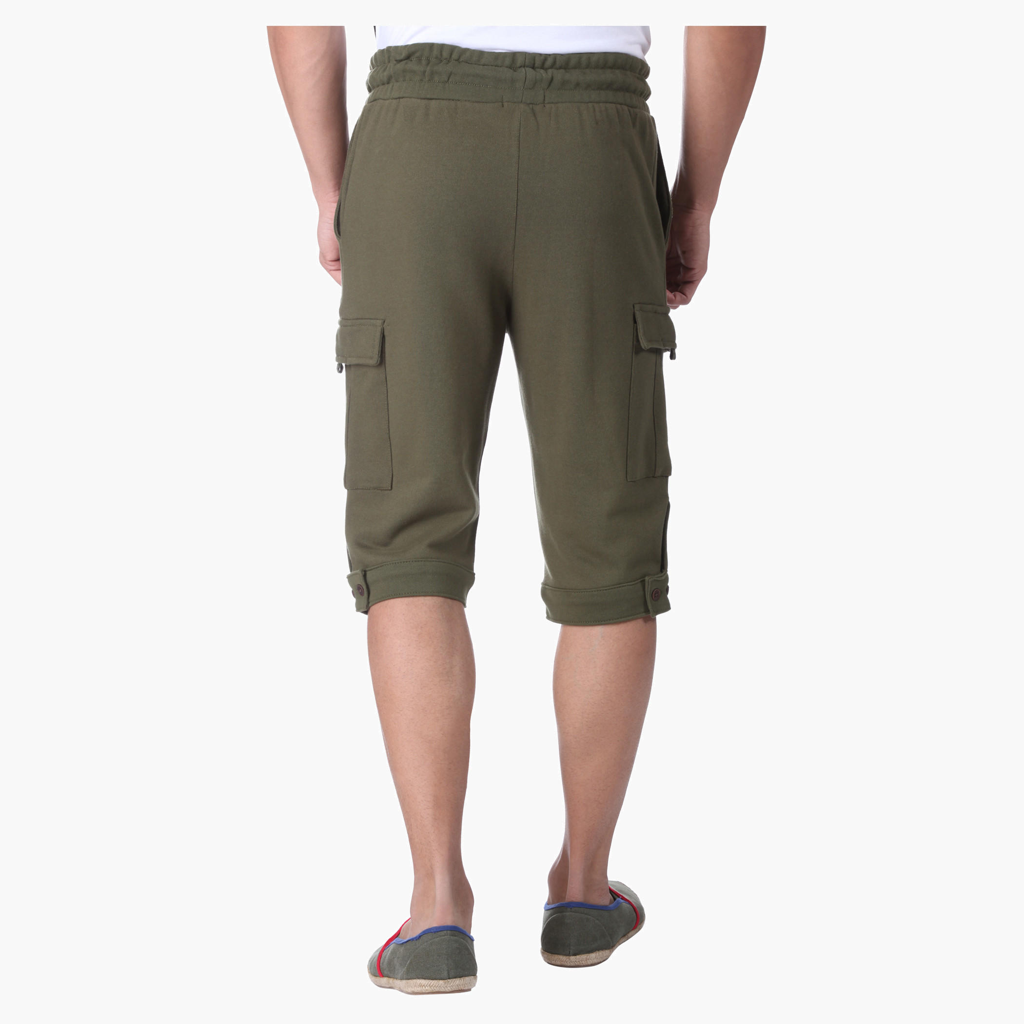 Solid Colour Shorts-men-clothing-bottoms-shorts-image-2
