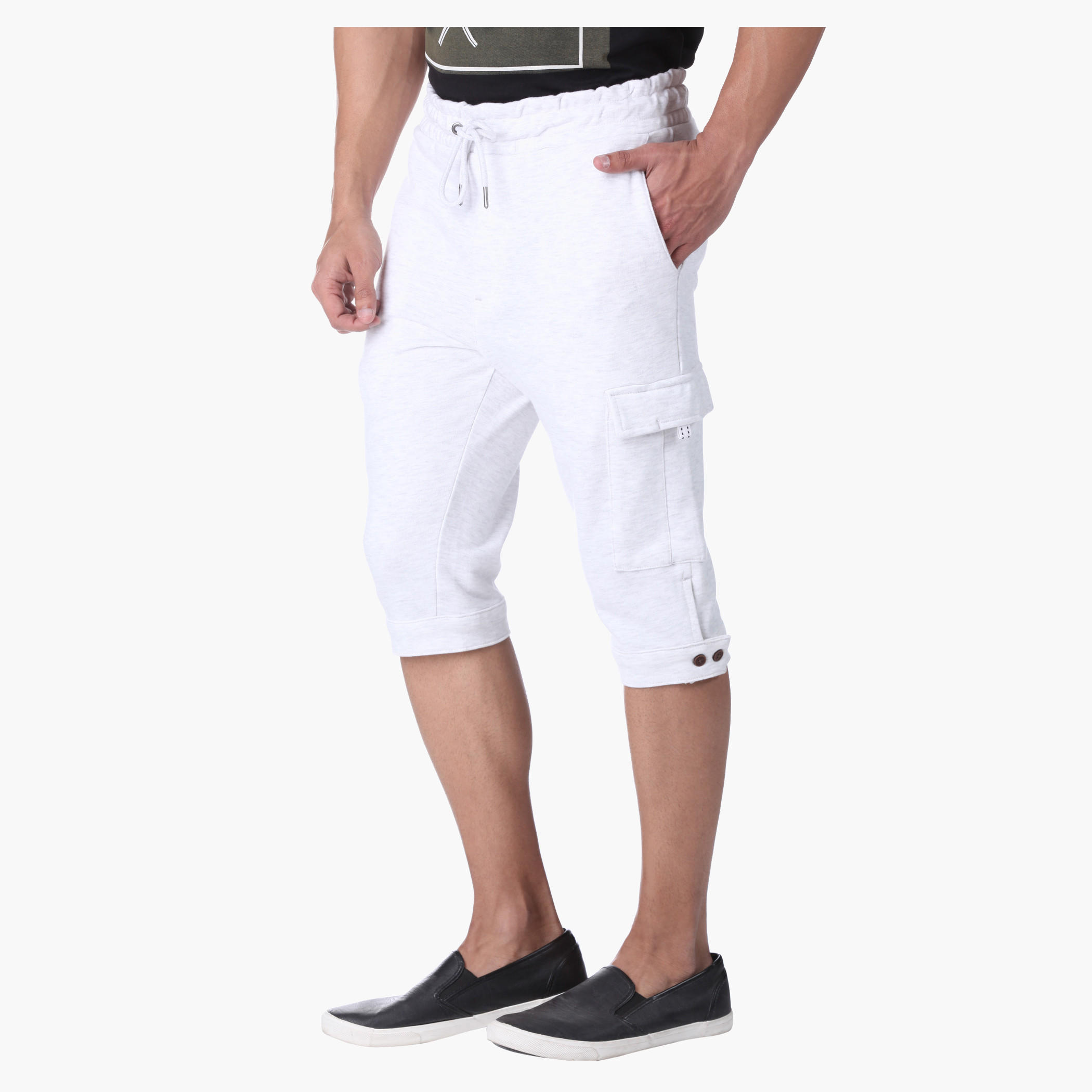 Solid Colour Shorts-men-clothing-bottoms-shorts-image-3