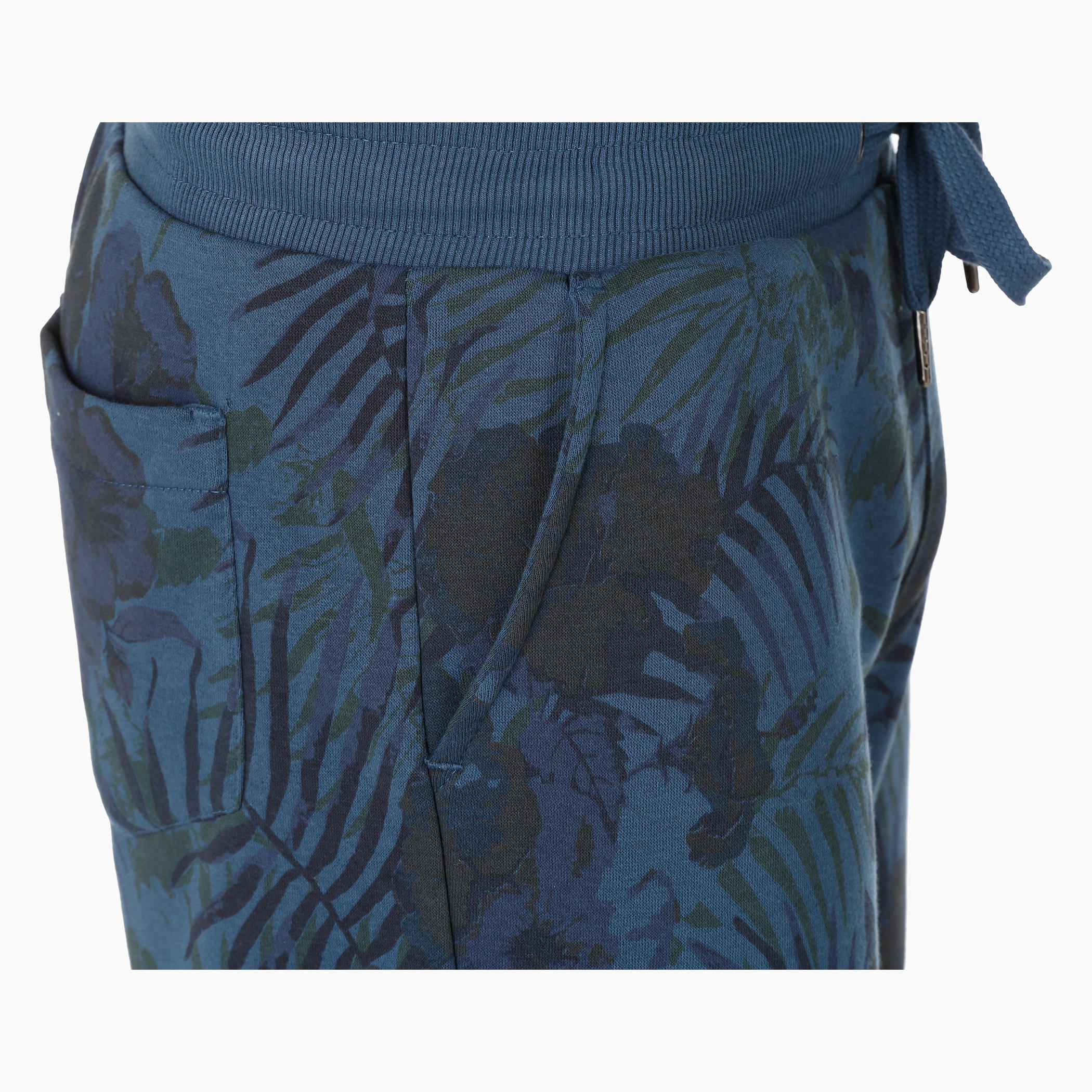 Floral Print Shorts with Drawstring-men-clothing-bottoms-shorts-image-4