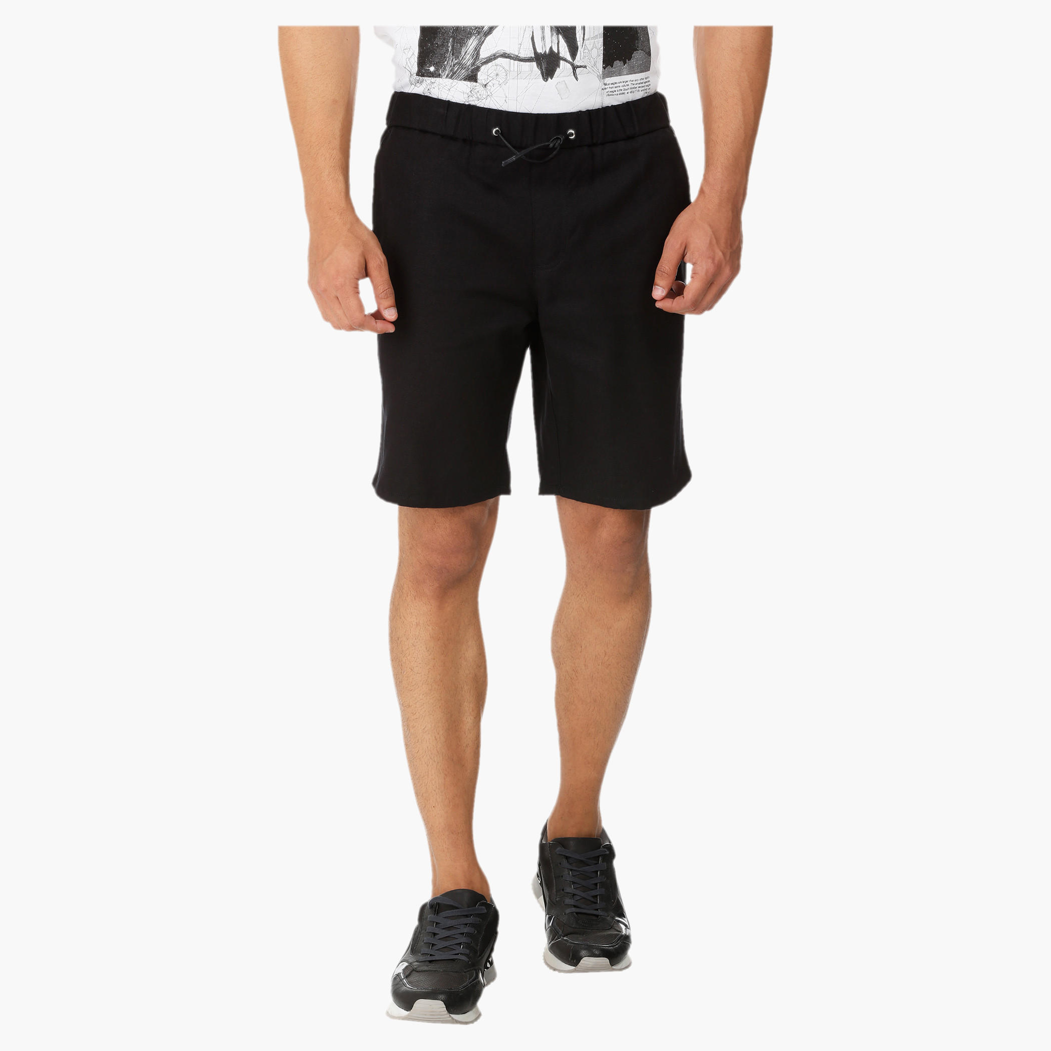Drawstring Shorts-men-clothing-bottoms-shorts-image-1