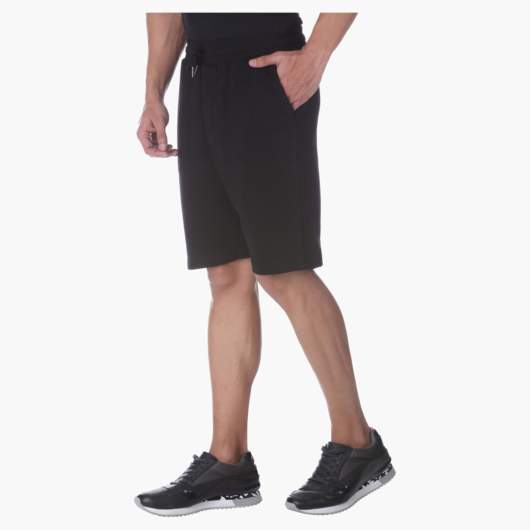 Solid Colour Shorts-men-clothing-bottoms-shorts-image-3