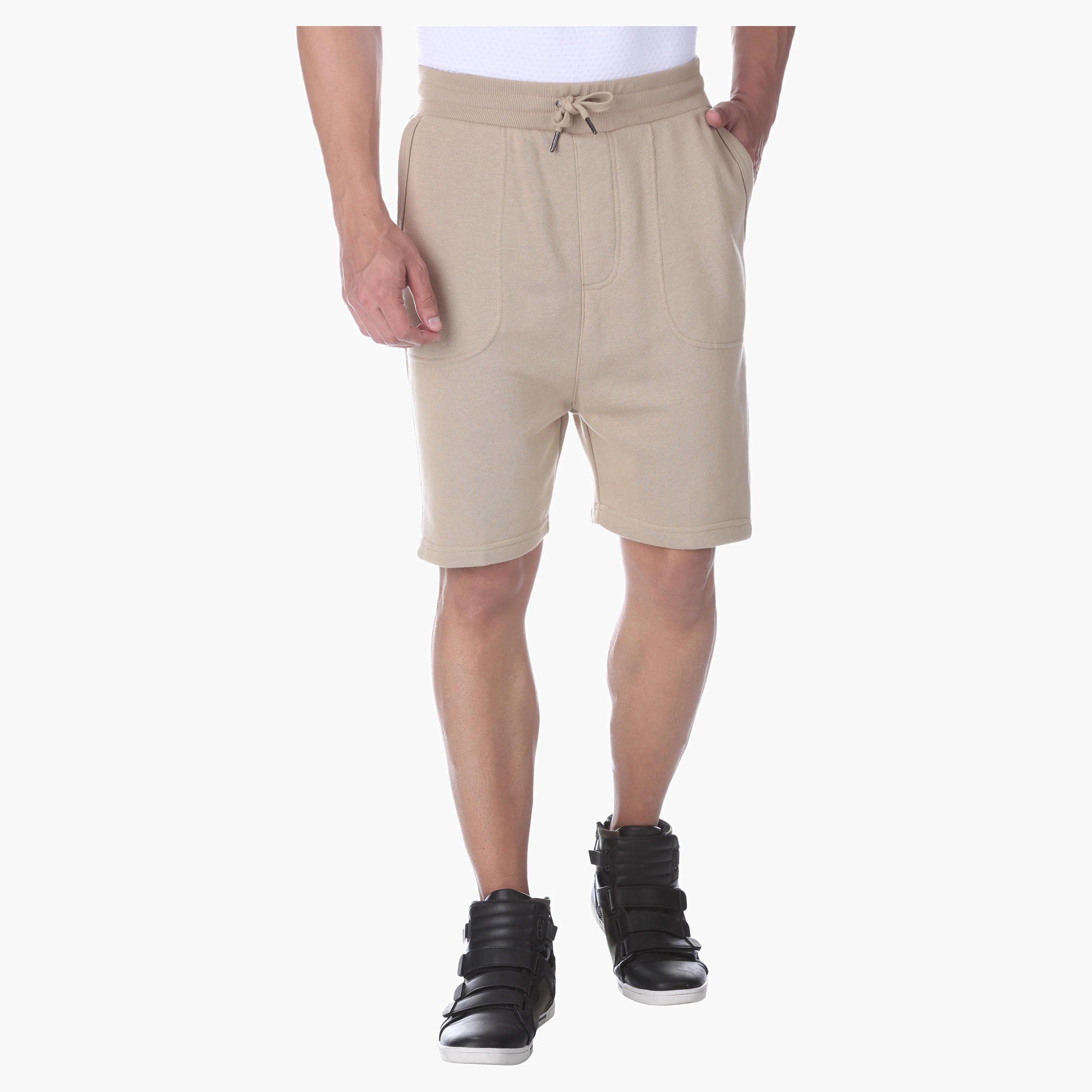 Solid Colour Shorts-men-clothing-bottoms-shorts-image-5