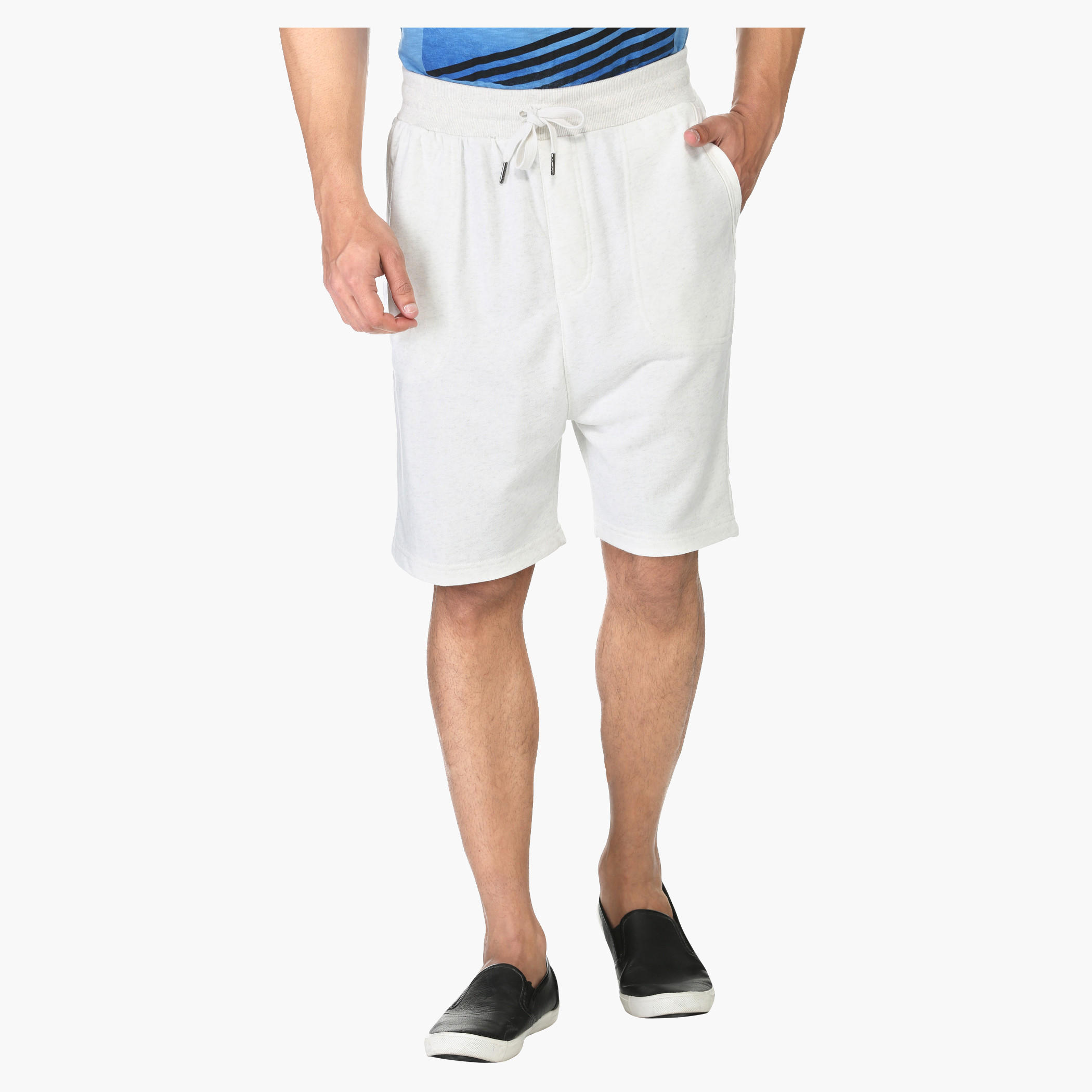 Solid Colour Shorts-men-clothing-bottoms-shorts-image-1