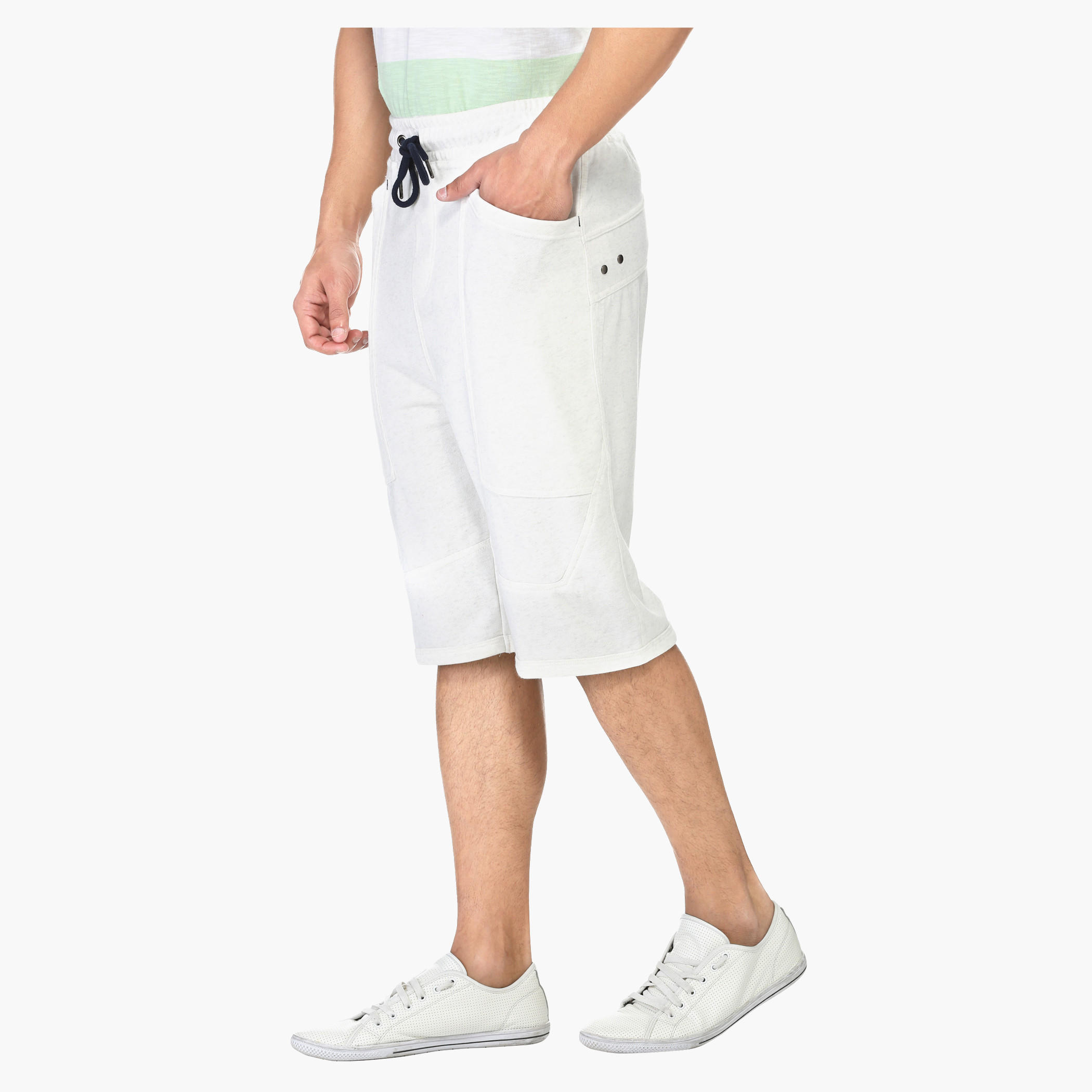 Solid Colour Shorts-men-clothing-bottoms-shorts-image-3